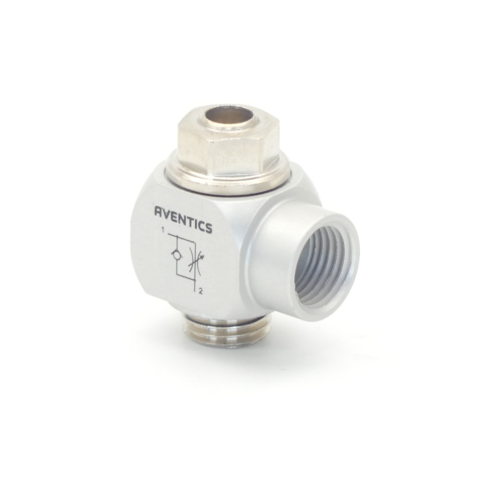 Throttle check valve