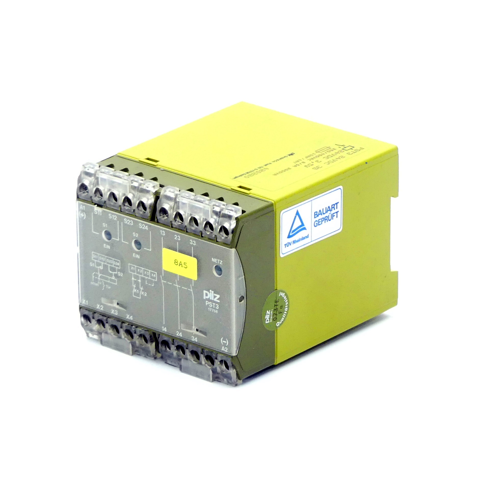 Sicherheitsrelais PST 3/ 24V=/3S Gebraucht