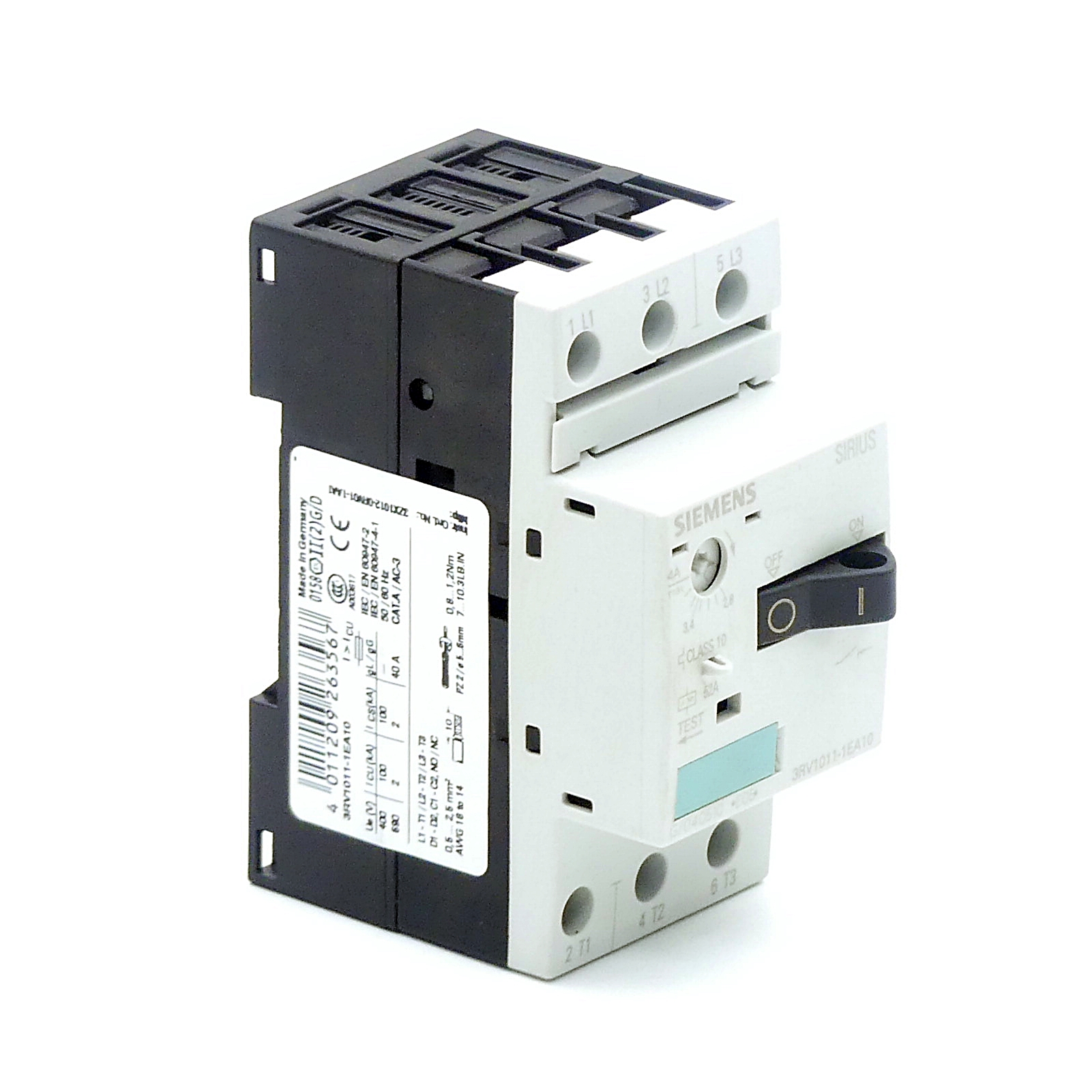 Circuit breaker 3RV1011-1EA10 New FS
