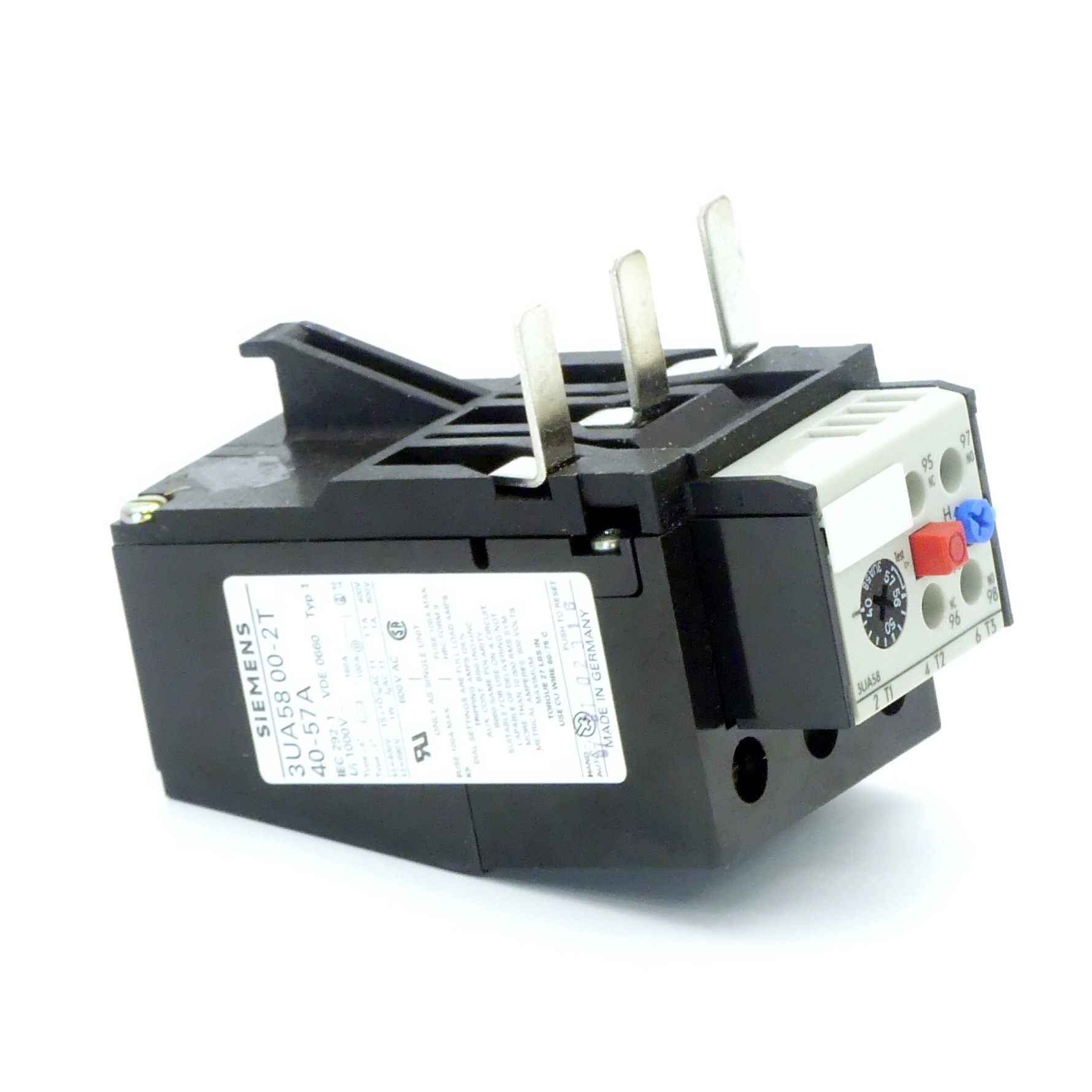 Overload relay 3UA58 00-2T 