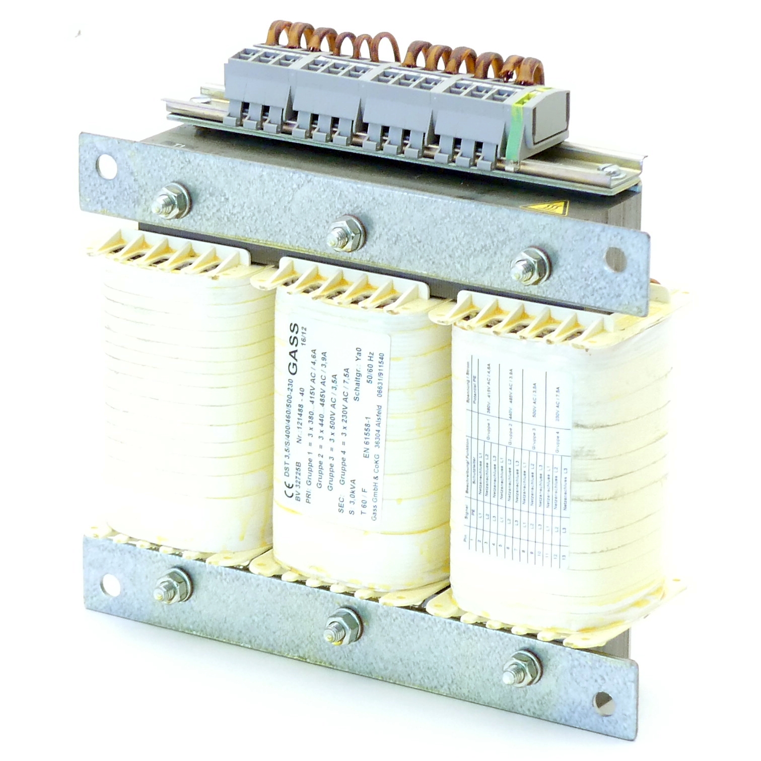 Transformer DST 3,5/S/400/460/500-230