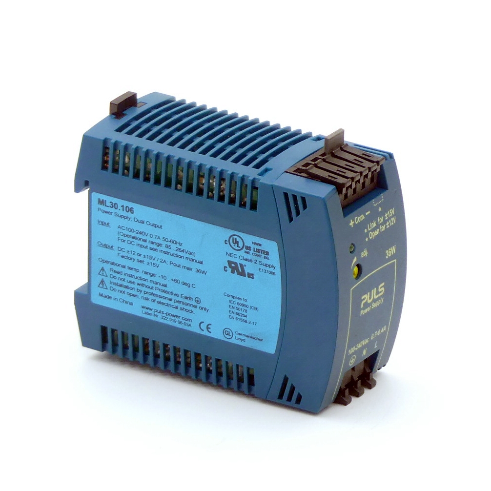 DIN rail power supply ML30.106
