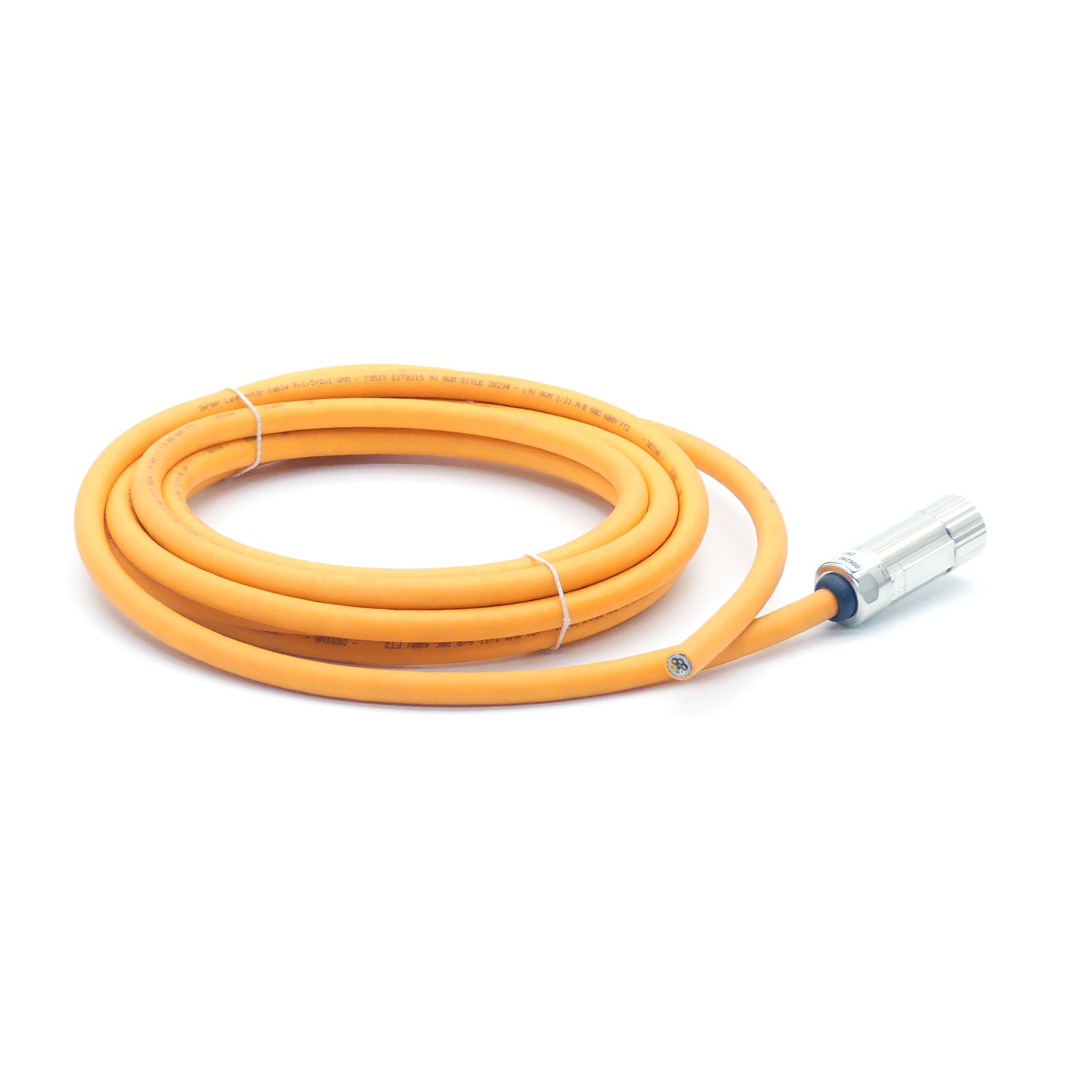 AC servo motor cable 4x1,5mm²+2x1,0mm² 5m
