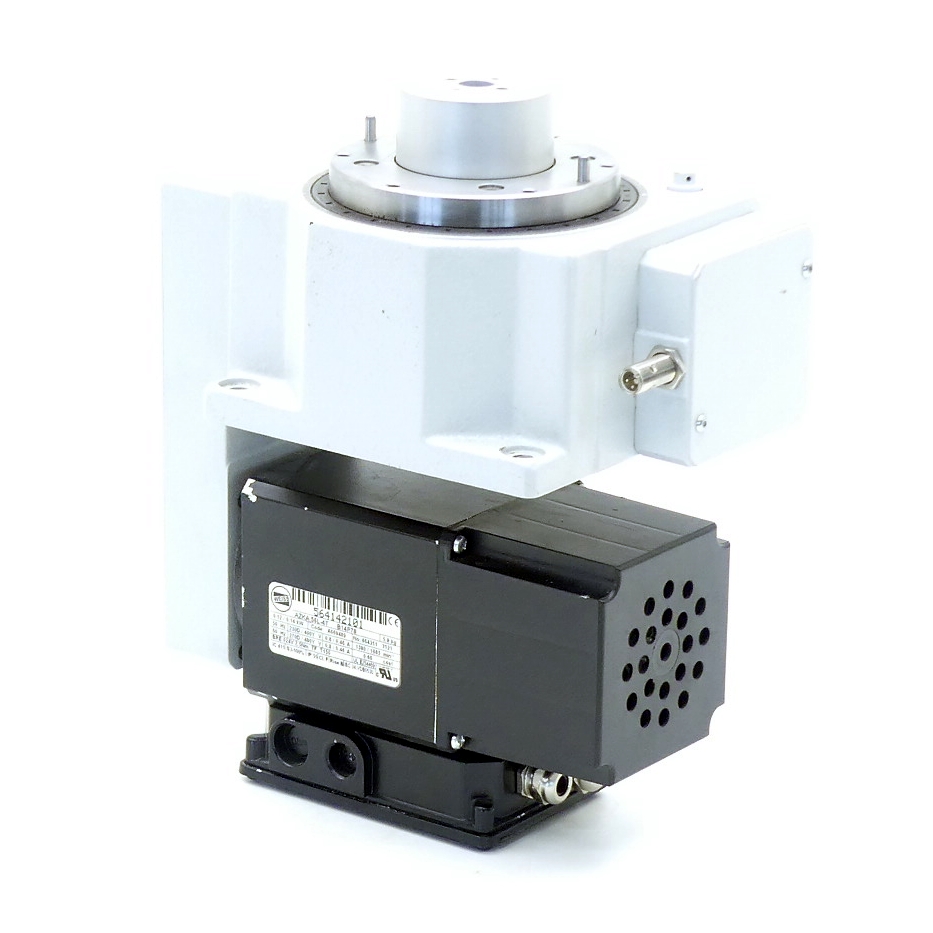 Rotary indexing table with 4 stations 