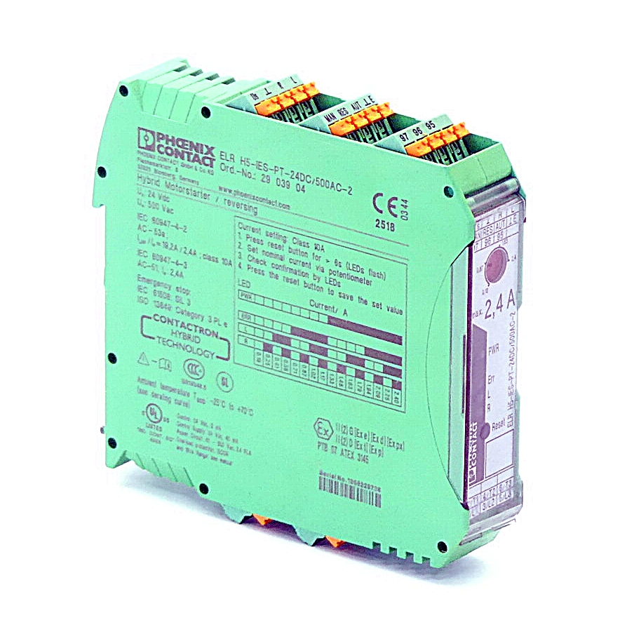 Hybridmotorstarter ELR H5-IES-PT-24DC/500AC-2