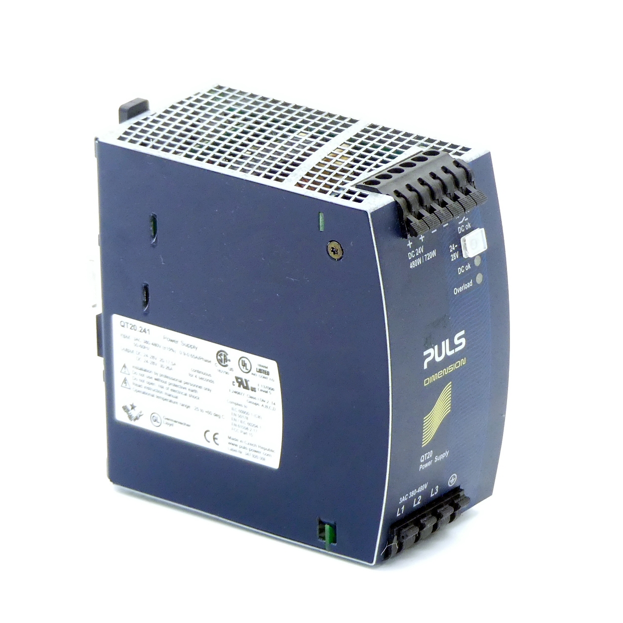 DIN rail power supply 