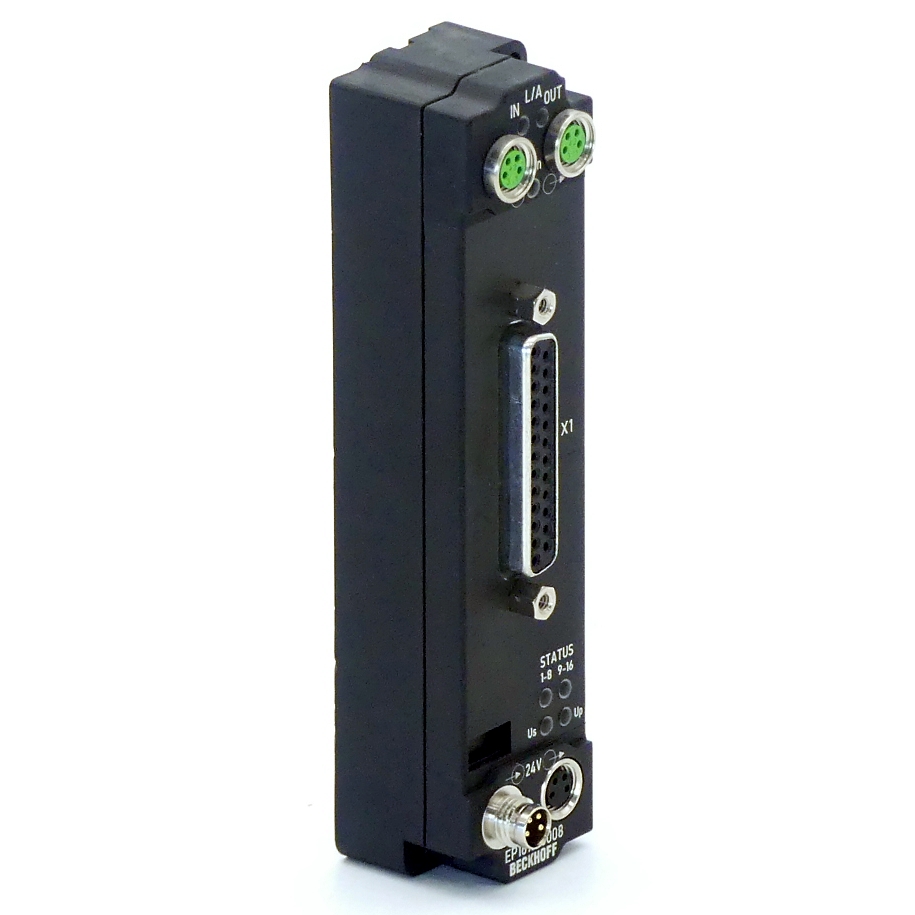 EtherCAT Box 16DI D-Sub 