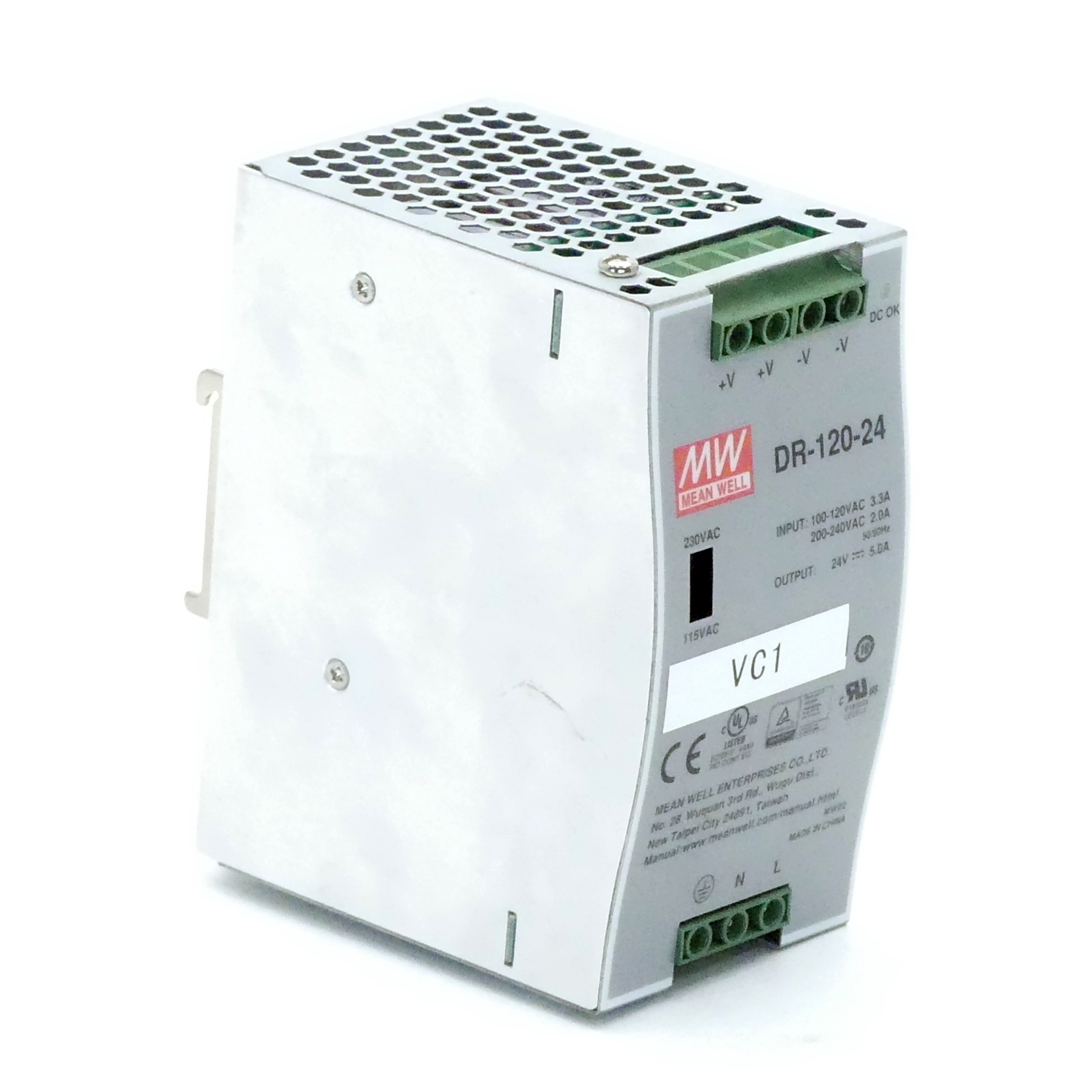 DIN rail power supply 