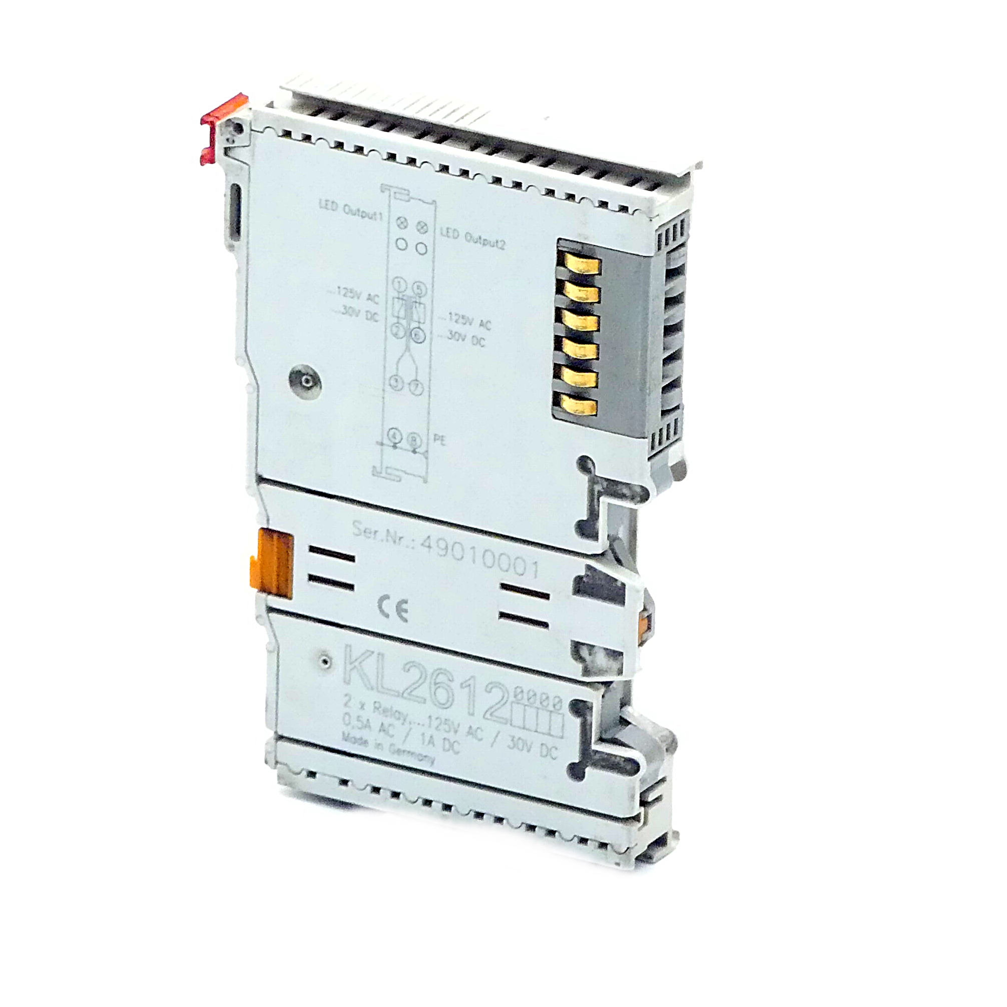 2-Channel relay output terminal