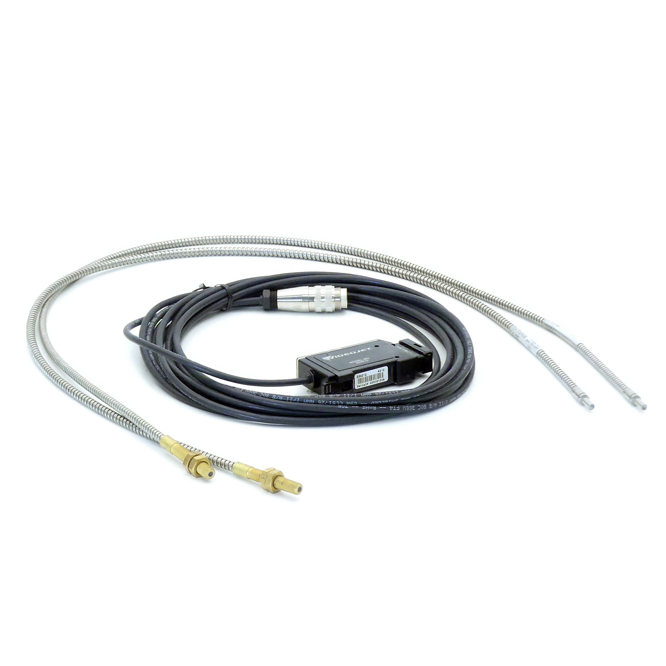 Infrared fiber optic photocell