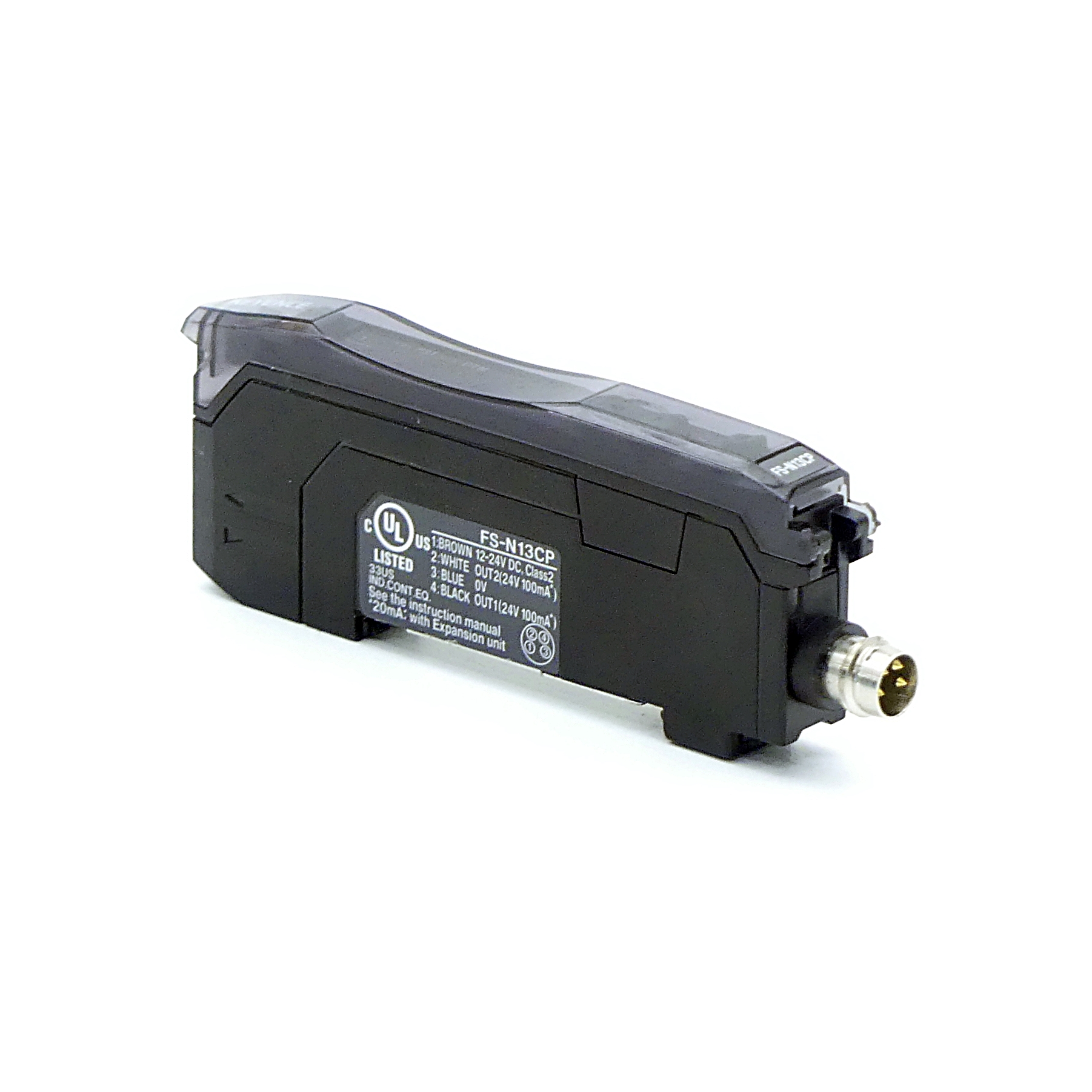 Fiber optic measuring amplifier