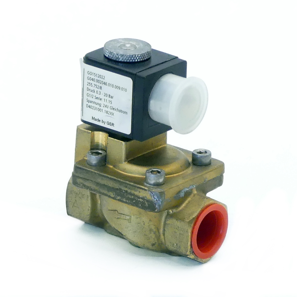 Servo-Controlled Solenoid Valve GO1512022