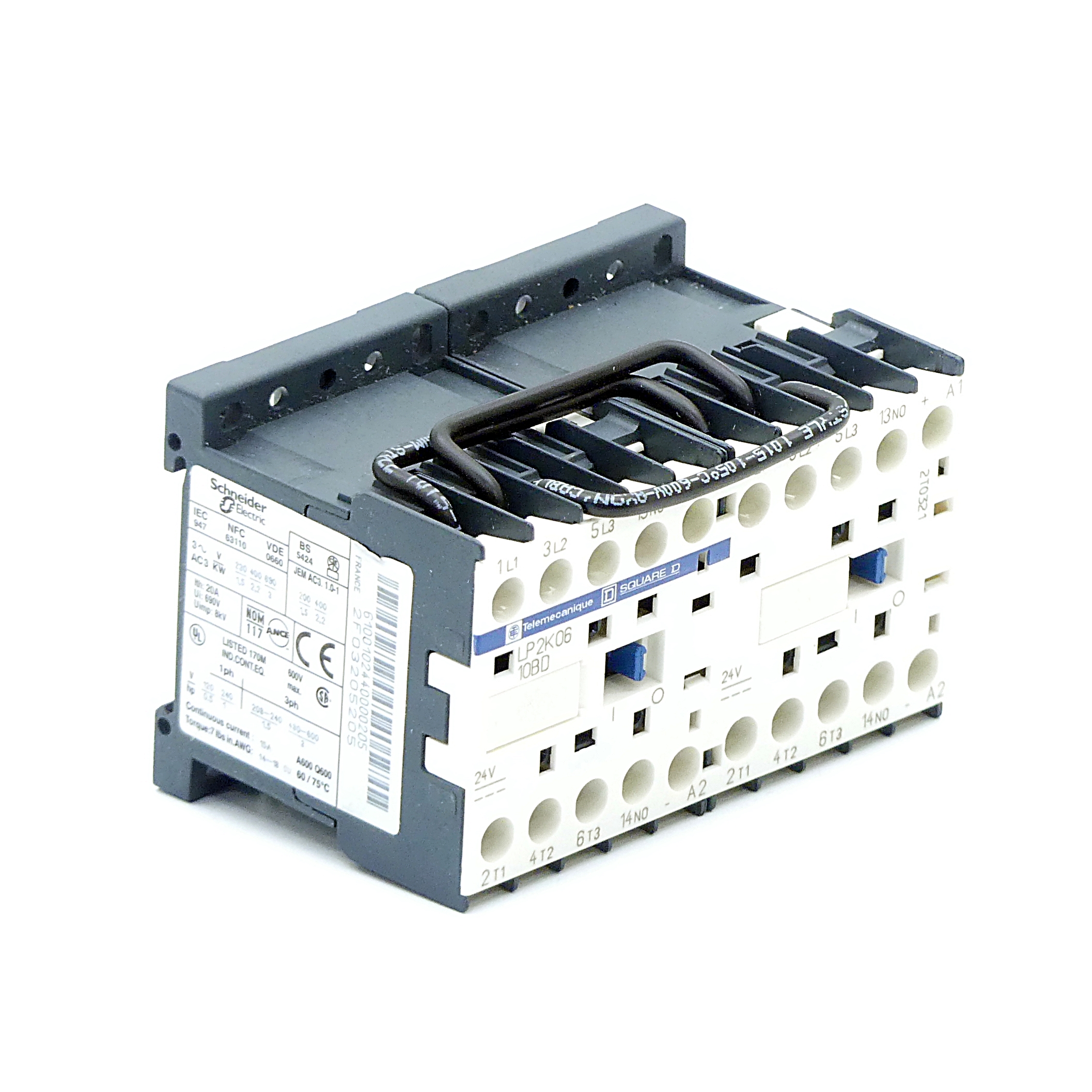Reversing contactor