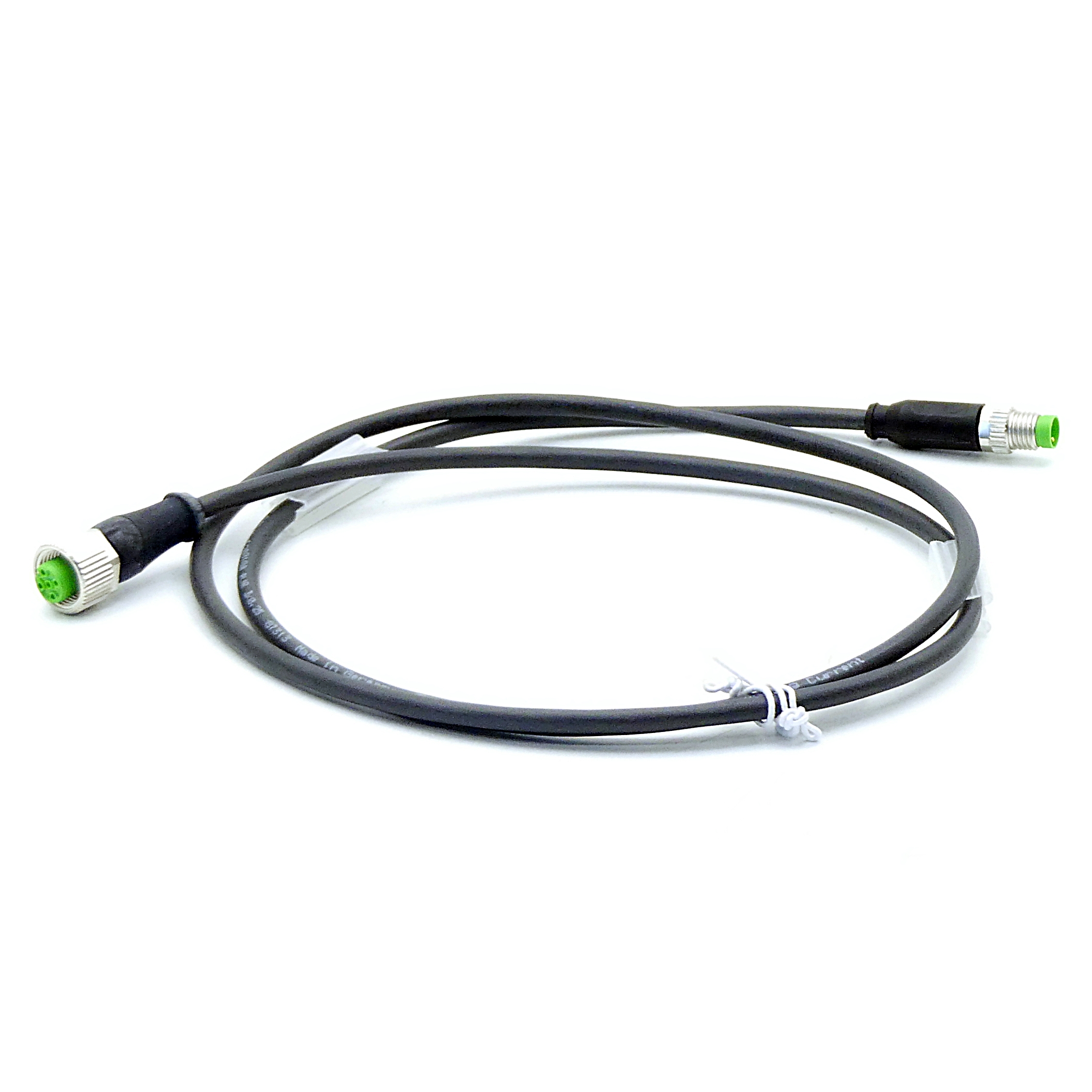 Cable M8 male 0° / M12 female 0°