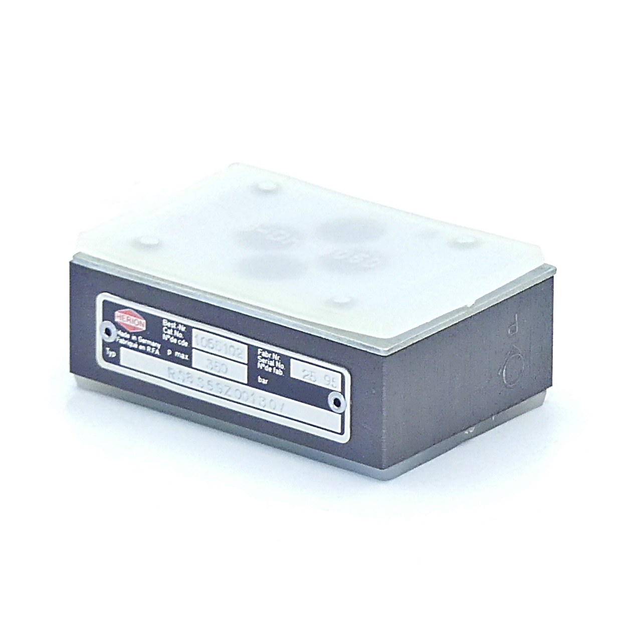 Rückschlag- und Differentialschaltungsventil RS8 S6GZ 001 30V
