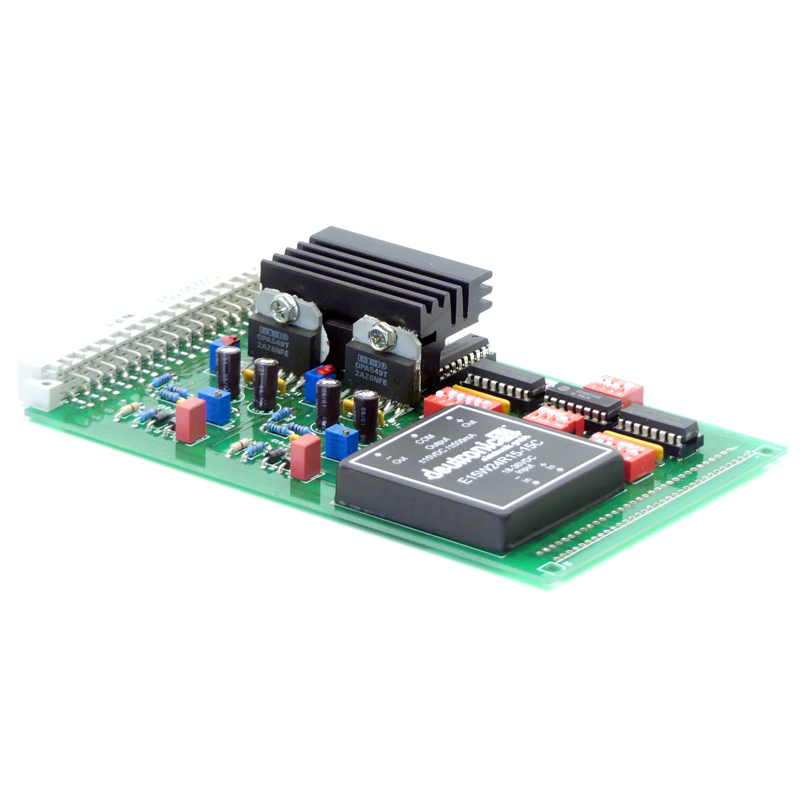 Circuit board with power supply