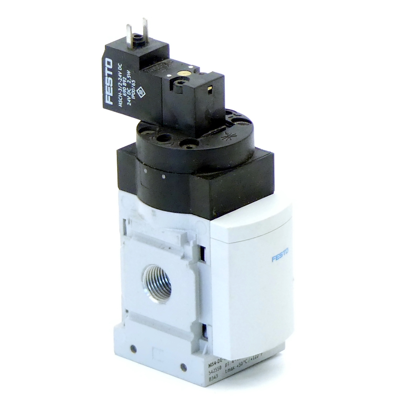 Pressure build-up valve MSS4-DE-1/4-10V24