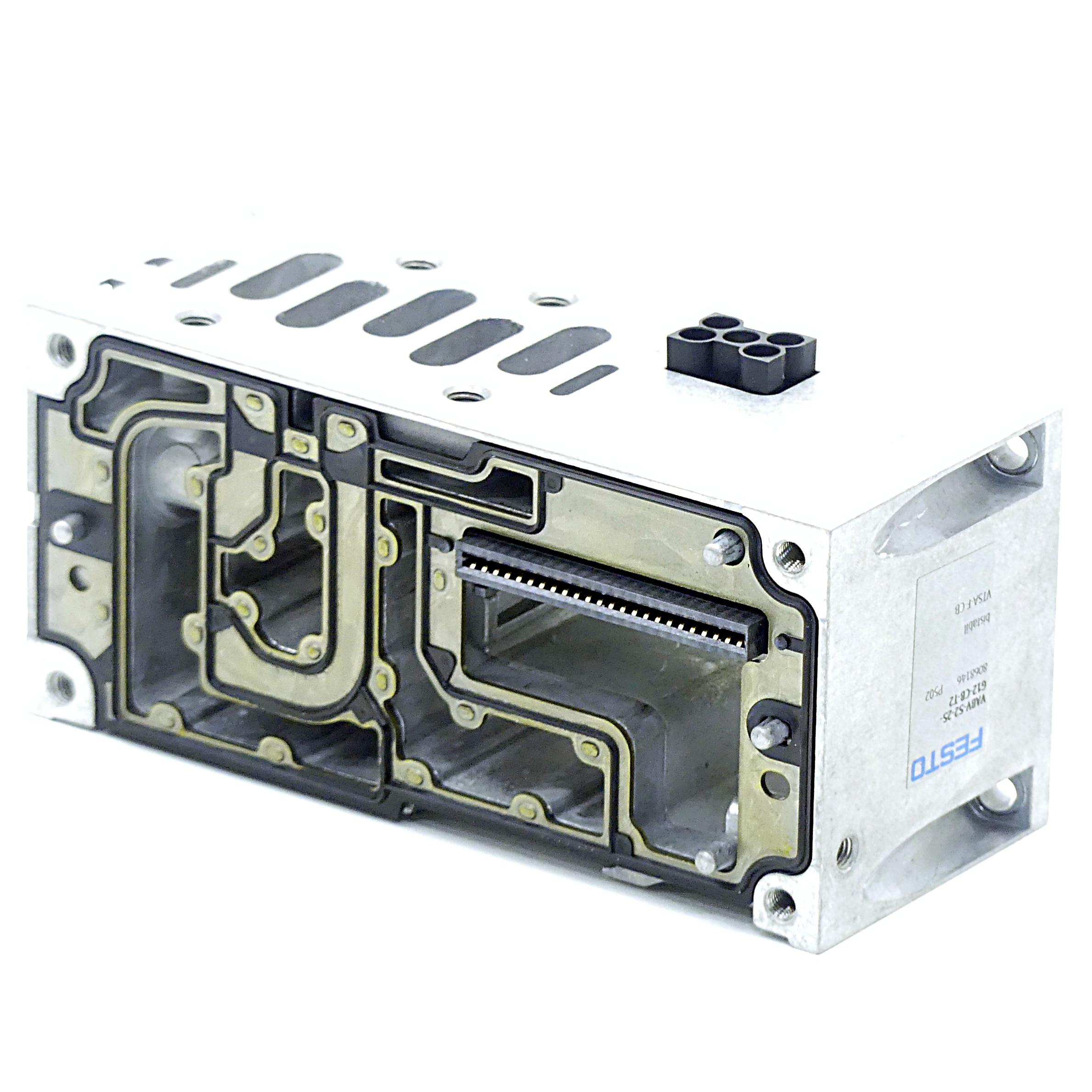 Verkettungsplatte VABV-S2-2S-G12-CB-T2