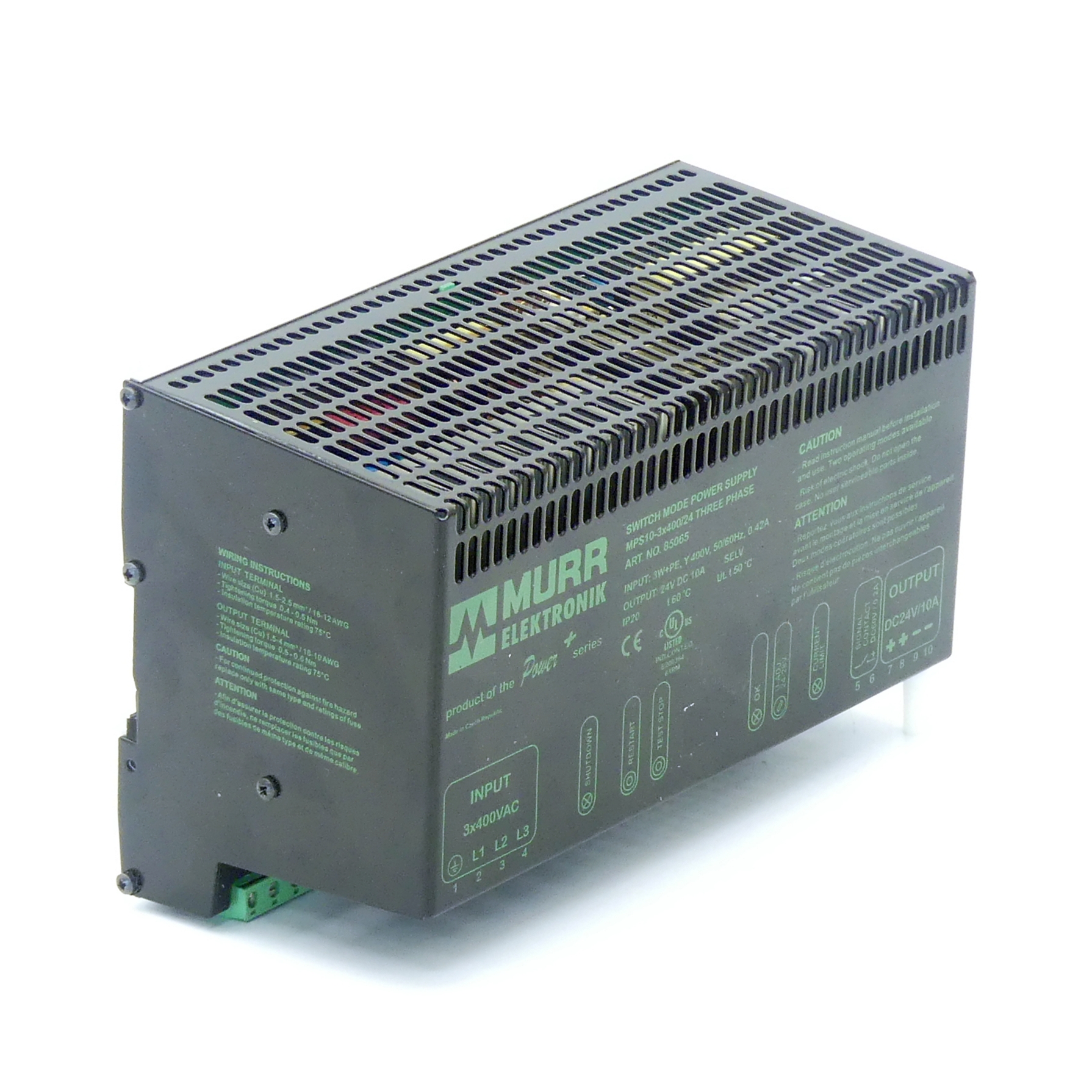 Schaltnetzteil MPS 10-3X400/24 