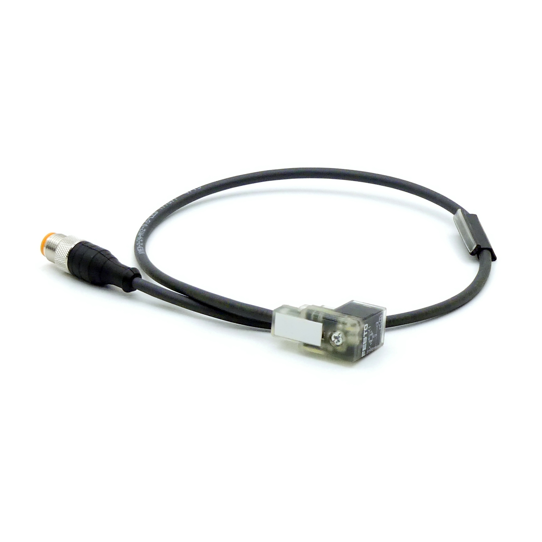 Steckdosenleitung KMEB-2-24-M12-0,5-LED