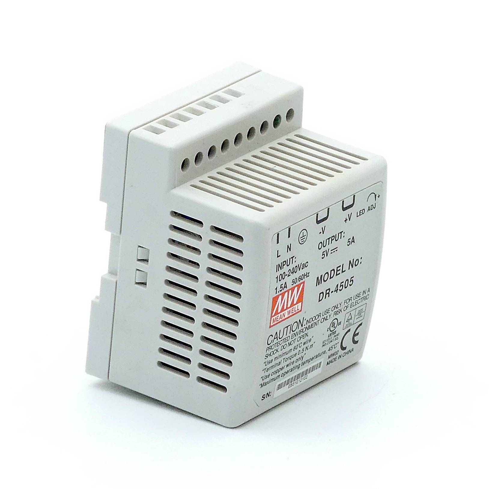 DIN rail power supply 