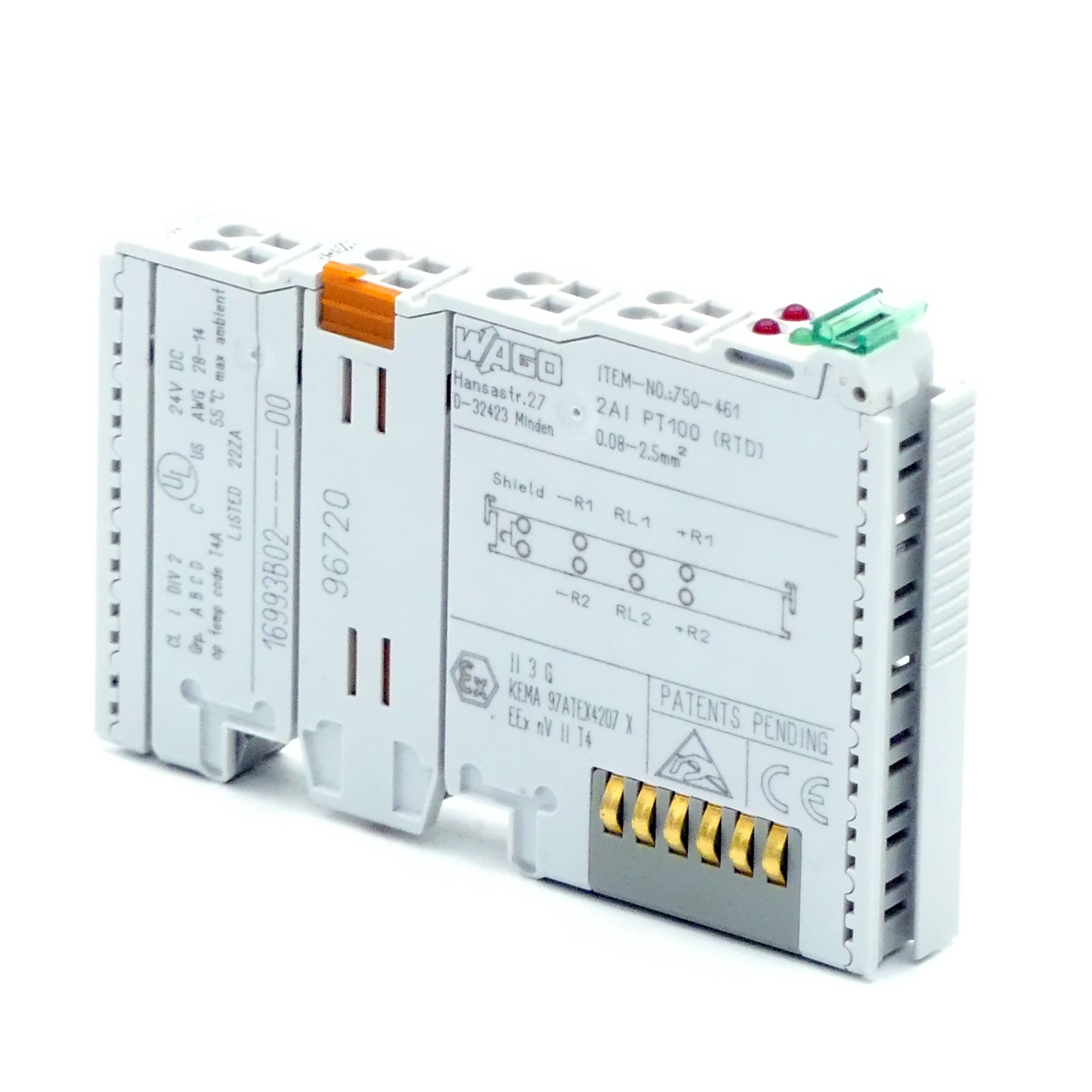 2-channel analog input 