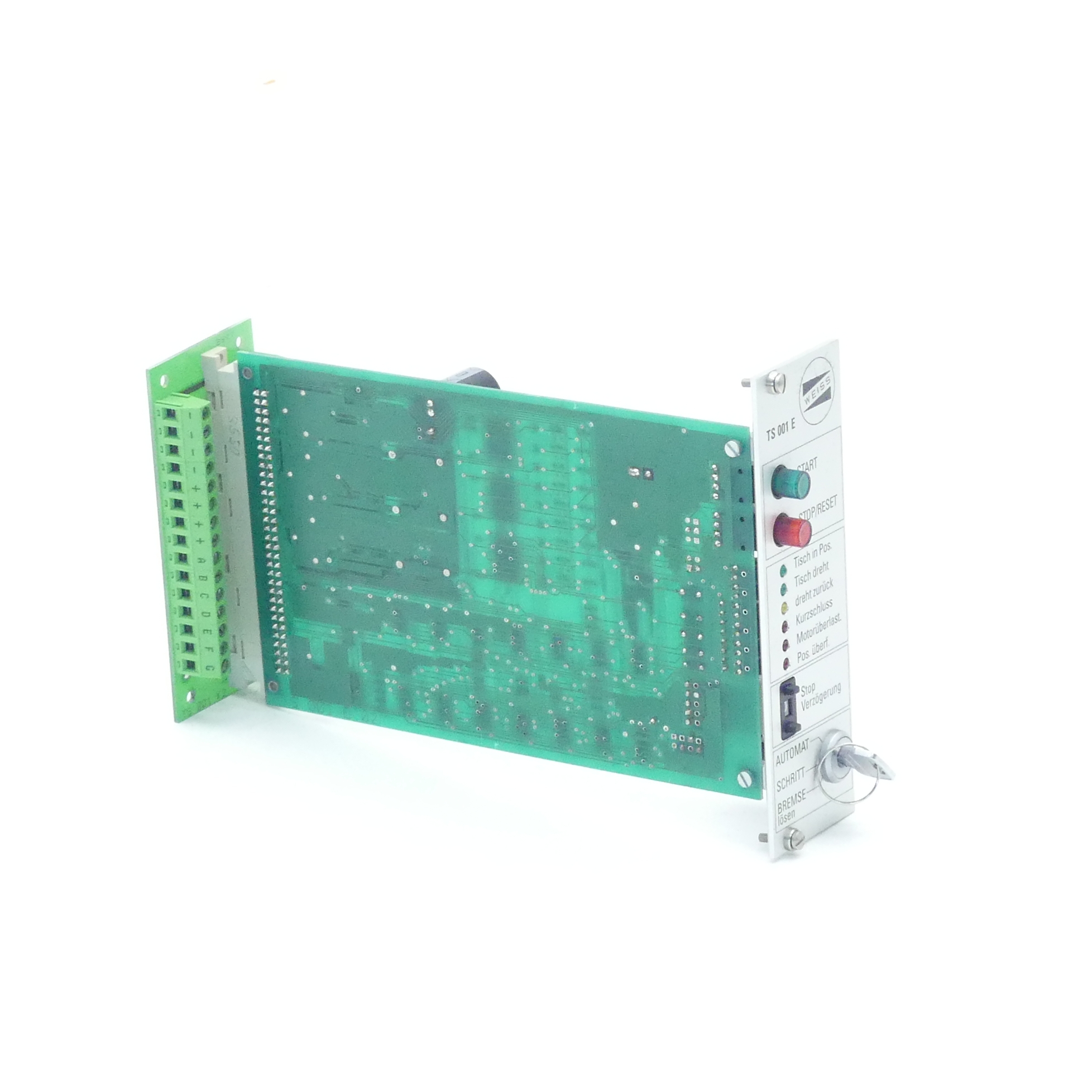 Control card TS 001 E 02 