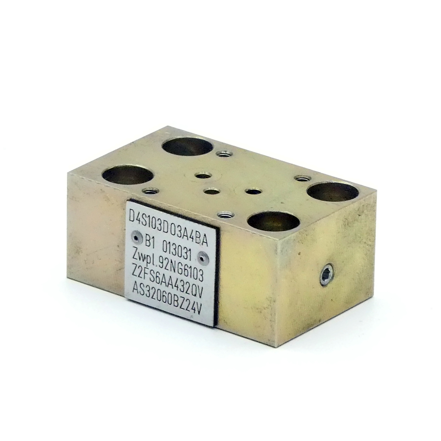 Hydraulic throttle check valve with electrical control