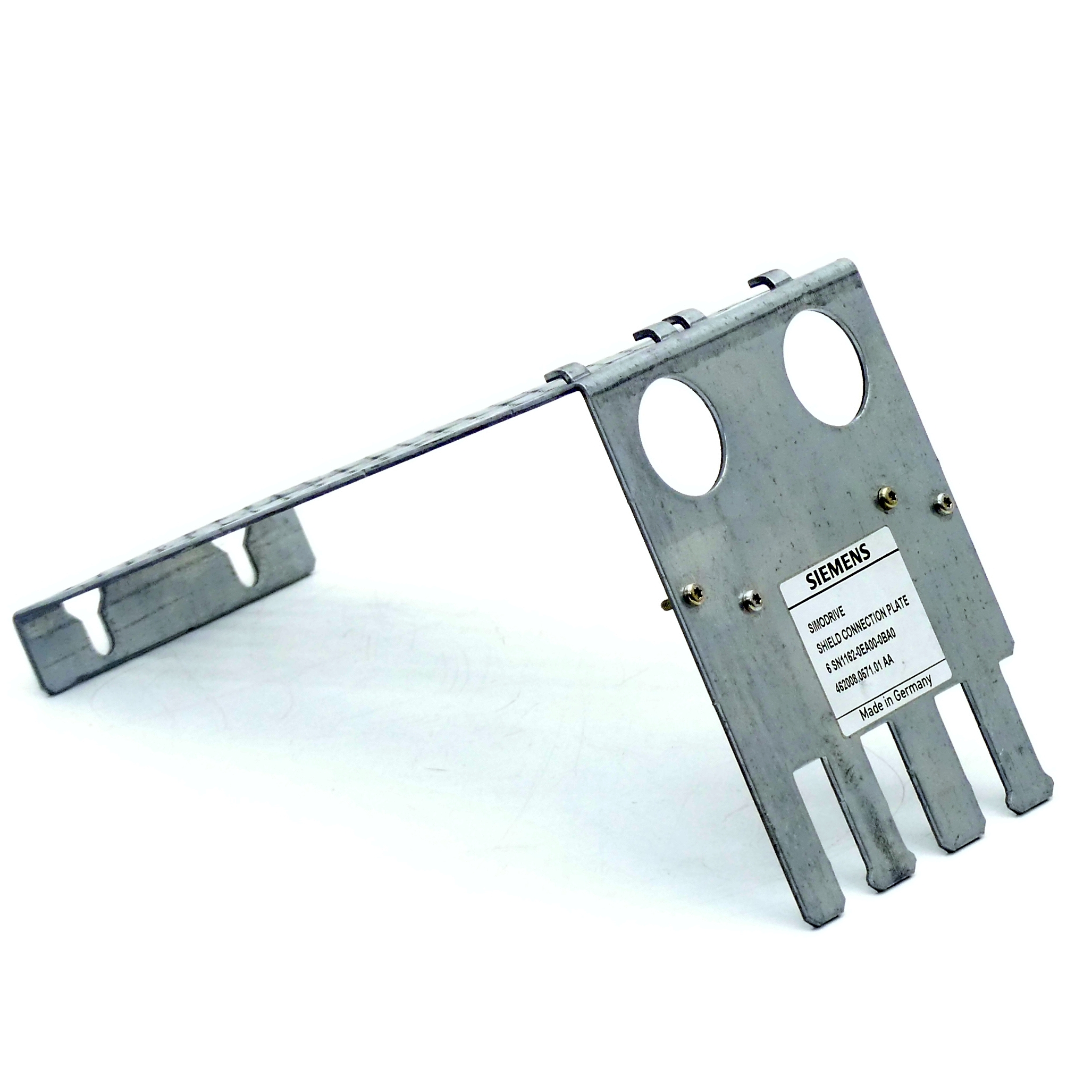 Schirmanschlussblech  