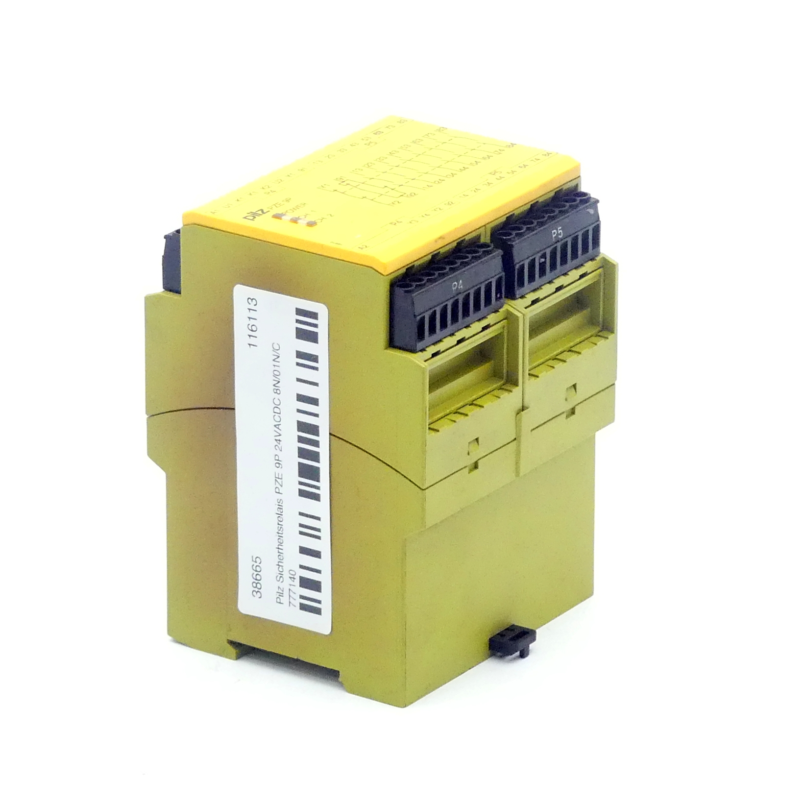 Contact Expansion PZE 9P 24VACDC 8n/o 1n/c 