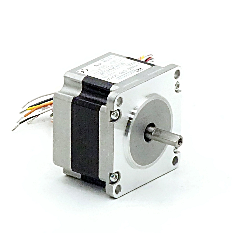 NEMA23 2-phase stepper motor 1.8° 0.39Nm Strands: 8 3.0A 2 shaft ends: 6.35mm  