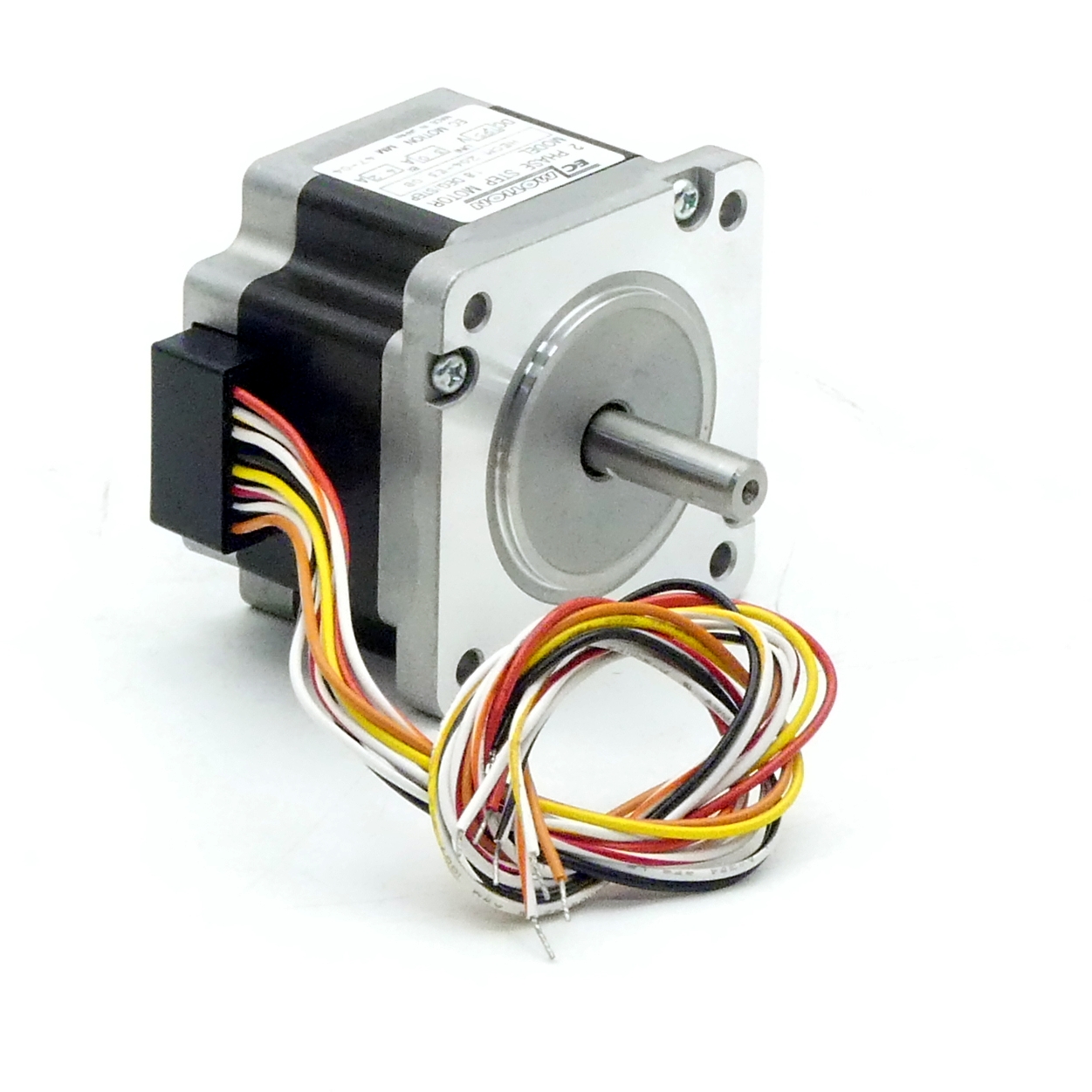 NEMA24 2-phase stepper motor 1.8° 0.85Nm Strands: 8 3.0A 2 shaft ends: 8mm  
