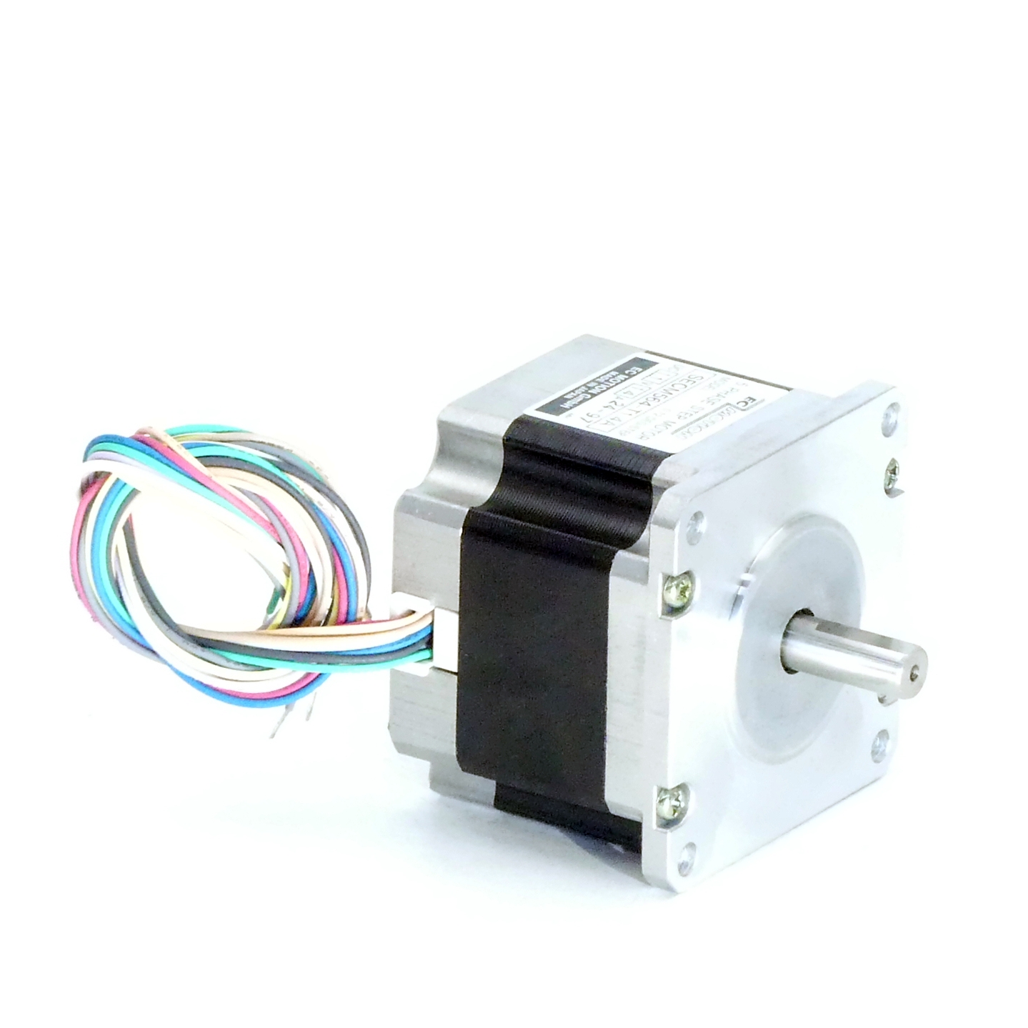 SIZE60 5-phase stepper motor 0.72° 0.42Nm Connection box 1.4A Front shaft: 8mm  