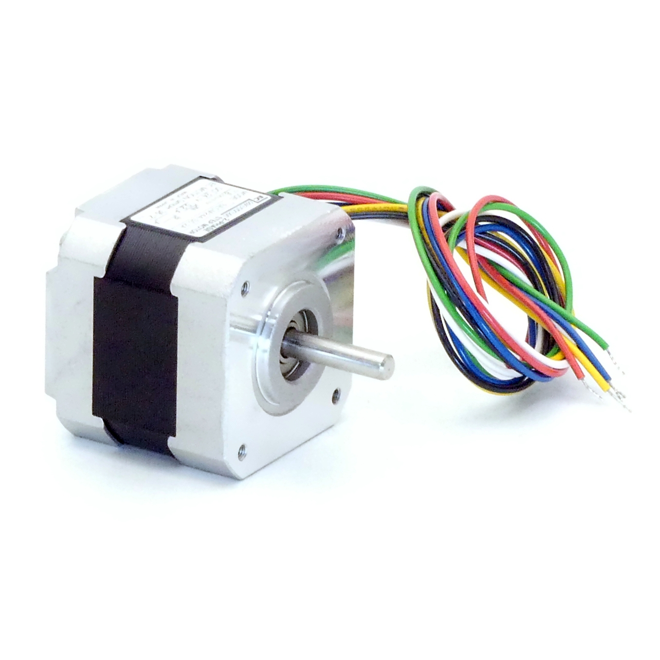 NEMA17 2-phase stepper motor 1.8° 0.26Nm Strands: 6 0.2A Front shaft: 5mm  