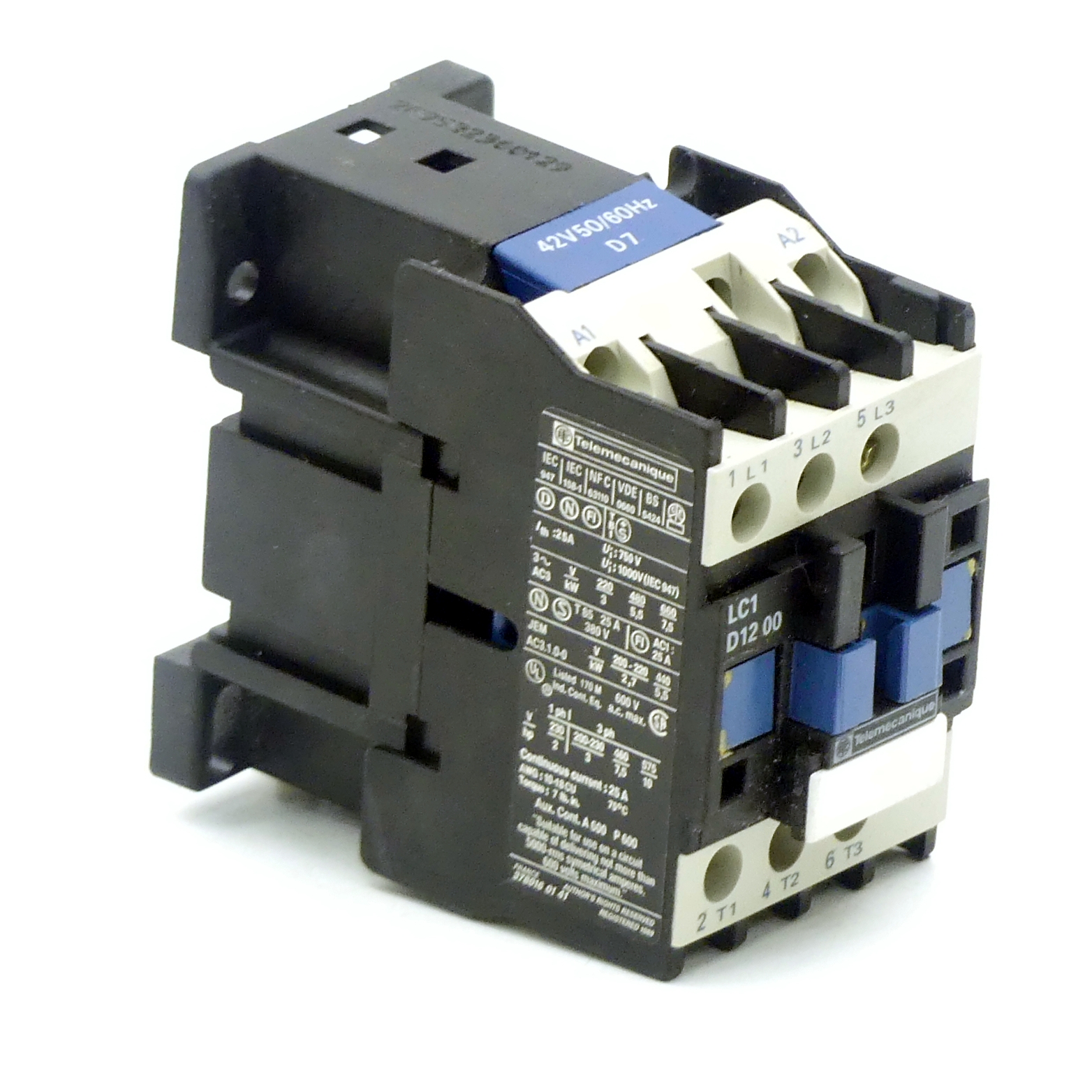 Contactor LC1 D1200D7  New FS