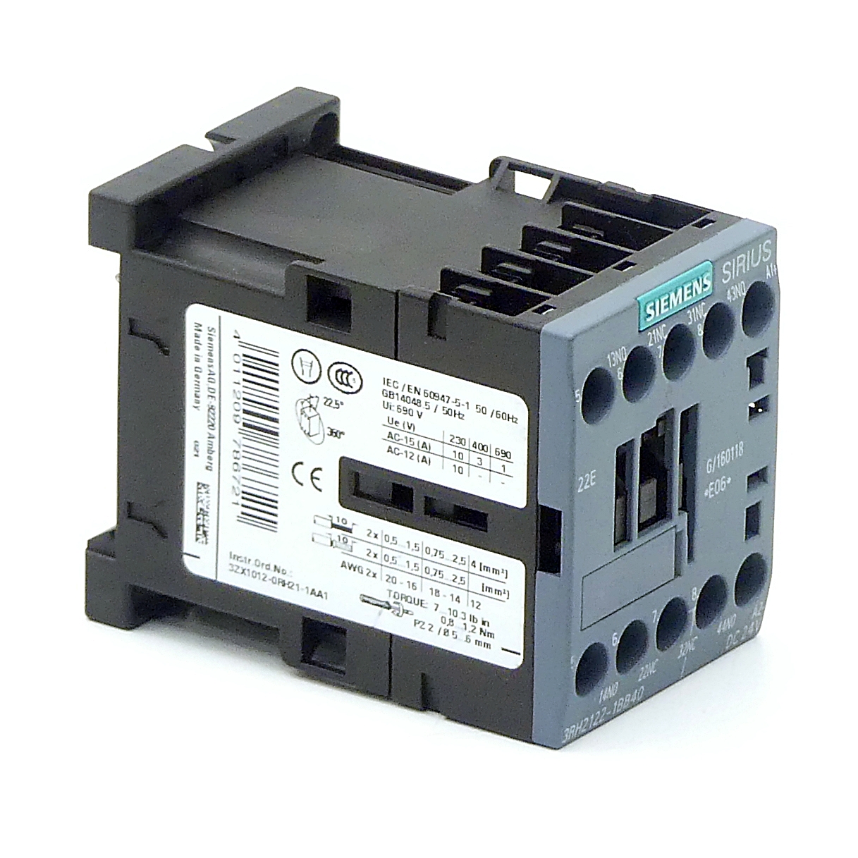 auxiliary contactor  