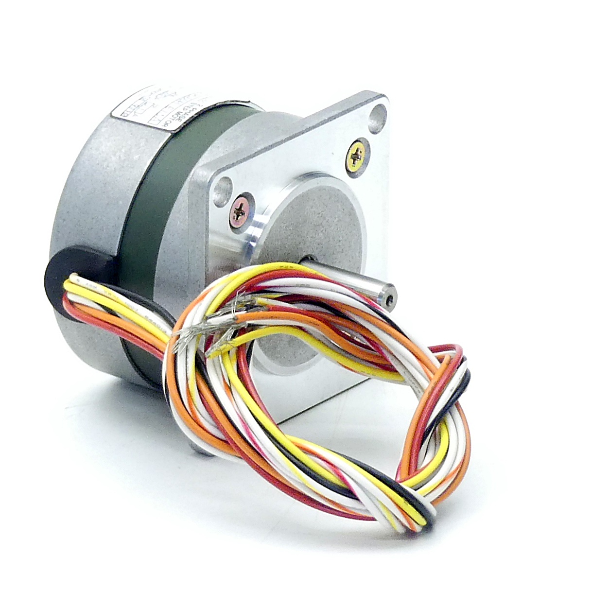 NEMA23 2-Phasen-Schrittmotor 0.9° 0.29Nm Litzen:8 1.5A Frontwelle:6.35mm  Neu OVP