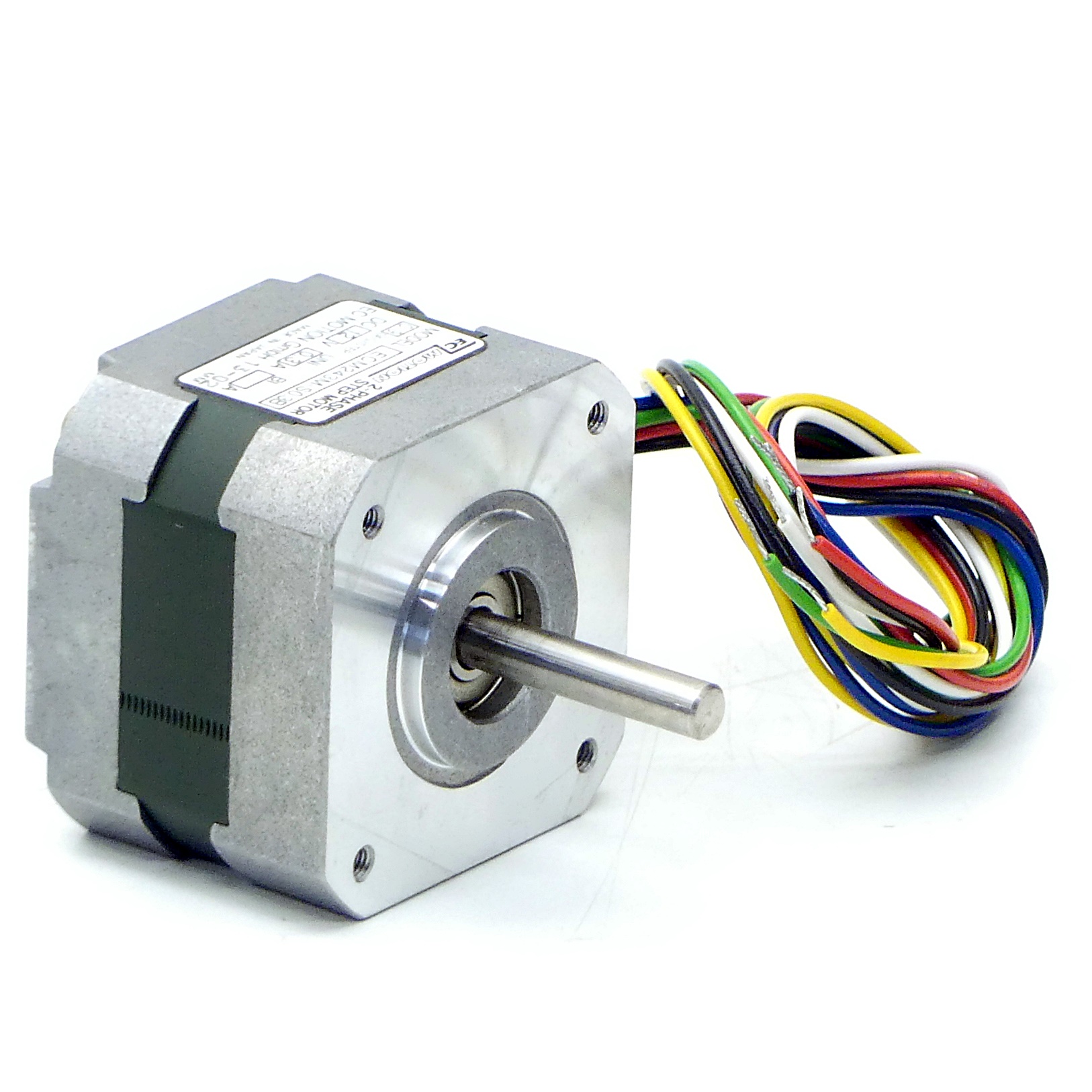 NEMA17 2-Phasen-Schrittmotor 0.9° 0.08Nm Litzen:6 0.3A 2-Wellenenden:5mm  Neu OVP