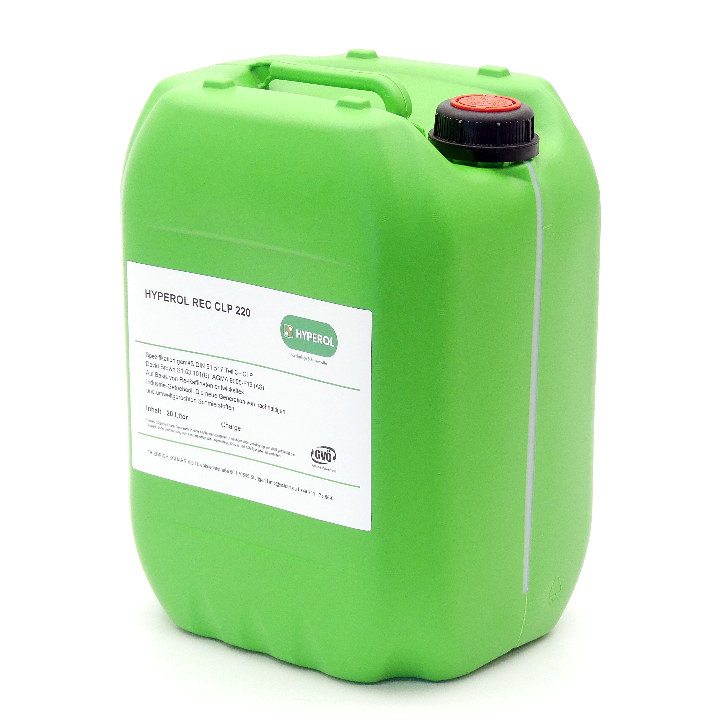 Getriebeöl REC CLP 220 20 Liter