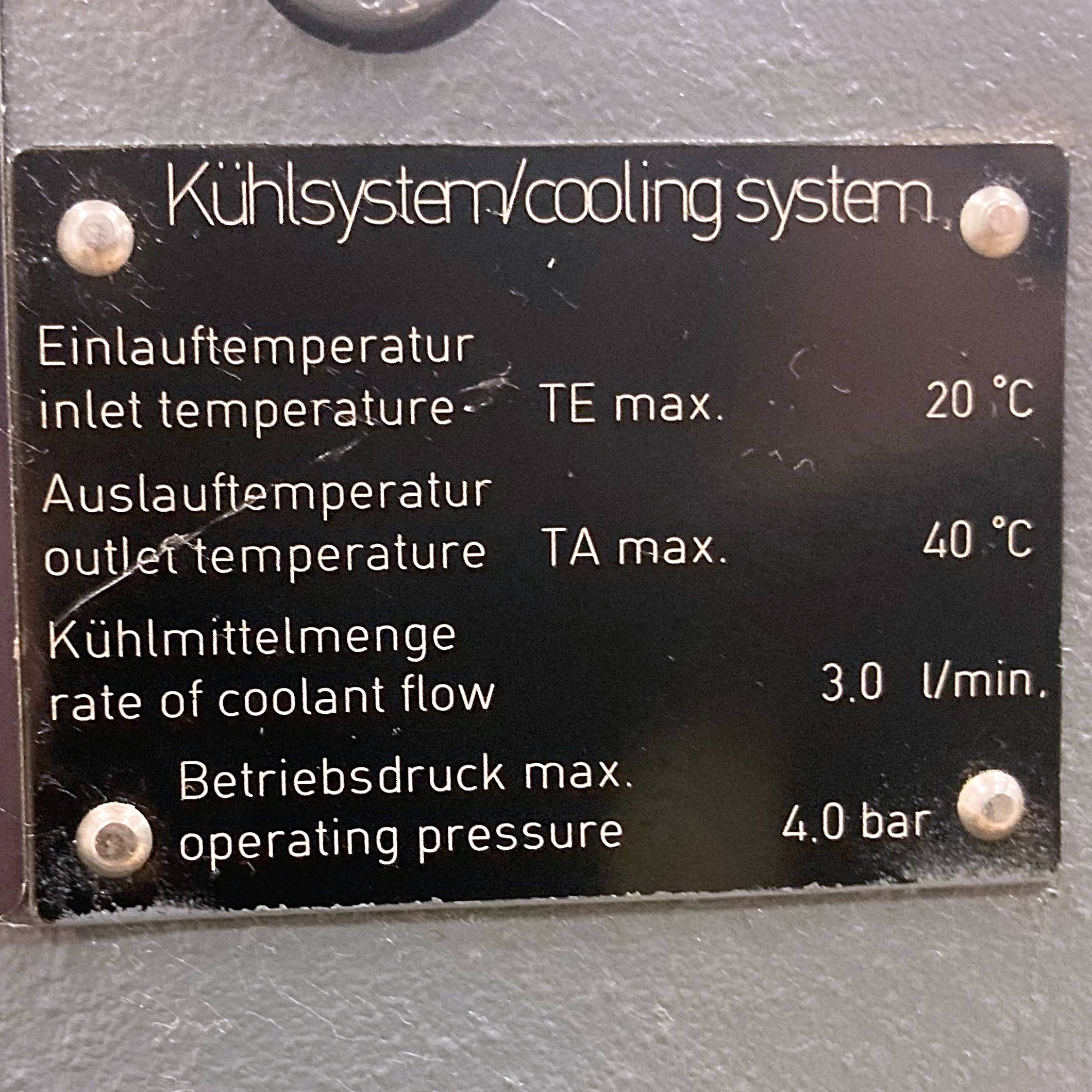 Drehstrommotor Wasssergekühlt