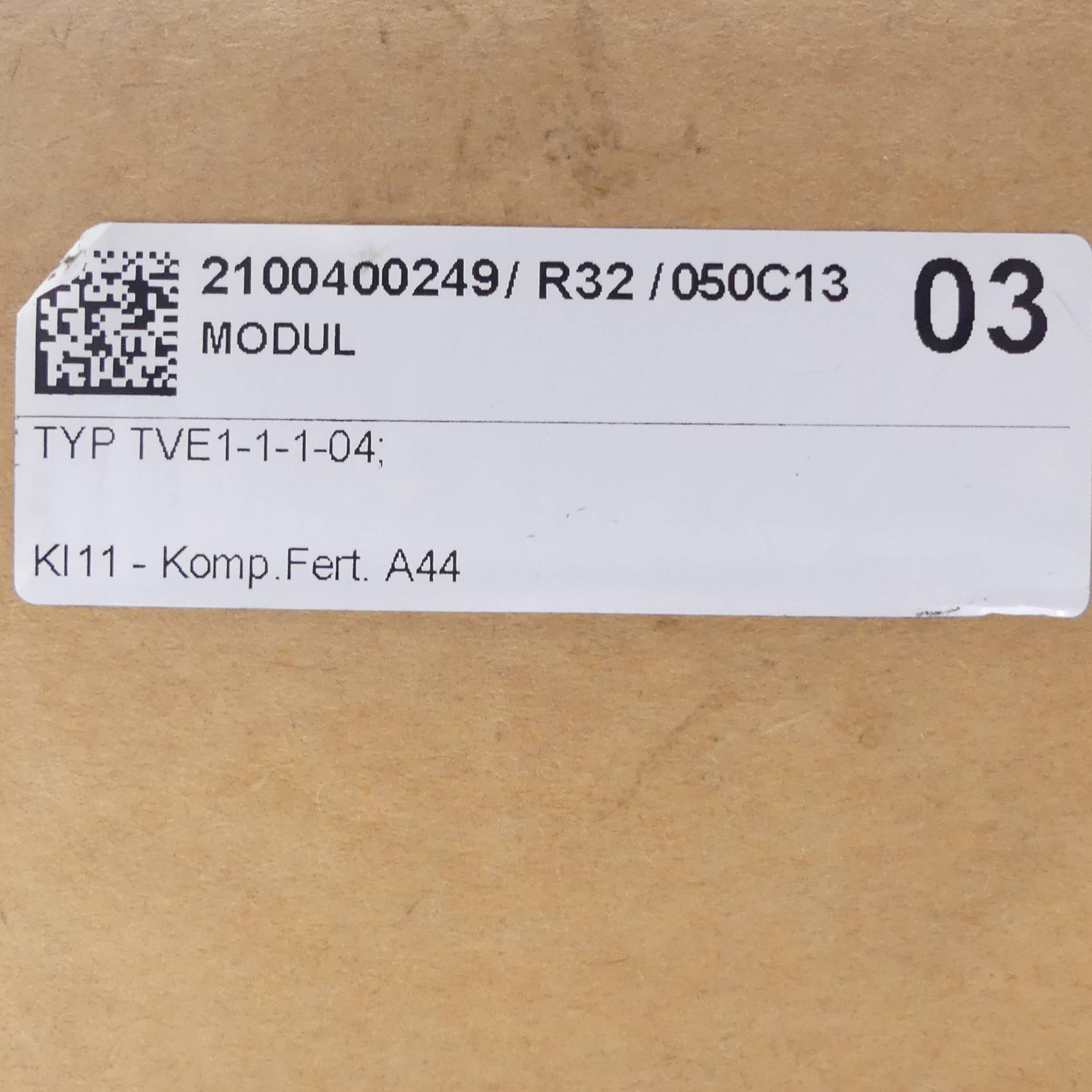 Modul TVE1-1-1-04