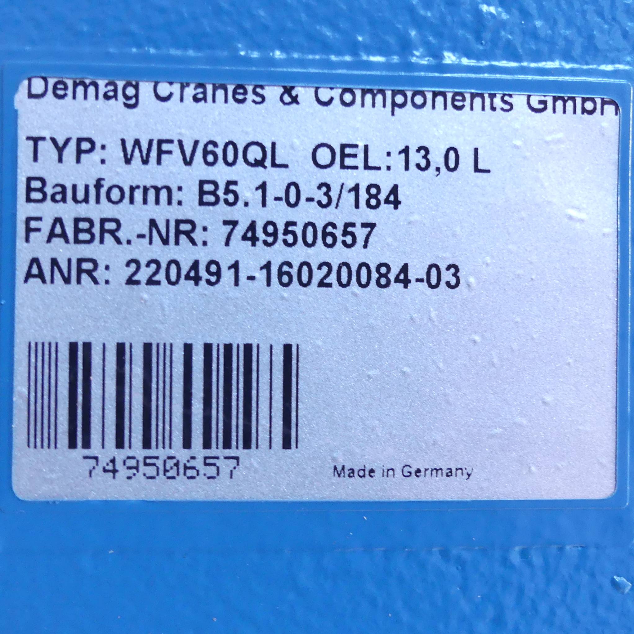 Fine drive Angular gear FG06 with angular gear WFV60QL  New