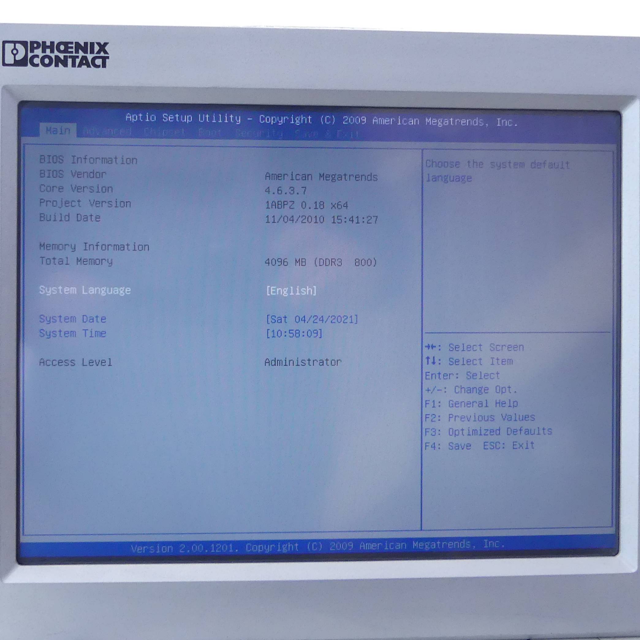 Panel PC VL PPC6015 AUDI 01