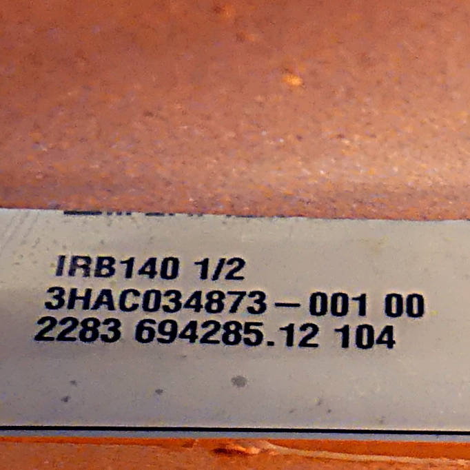 Roboter mit Steuerung und Panal IRB 140 Used