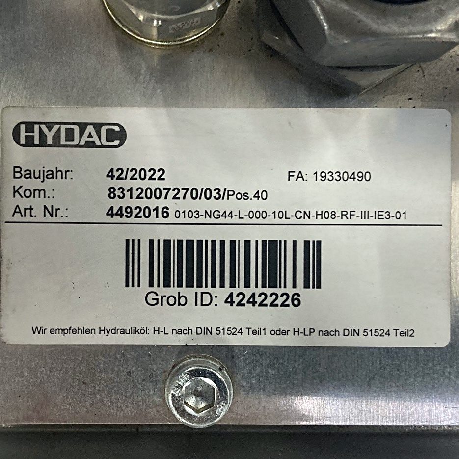 Hydraulikaggregat 4242226