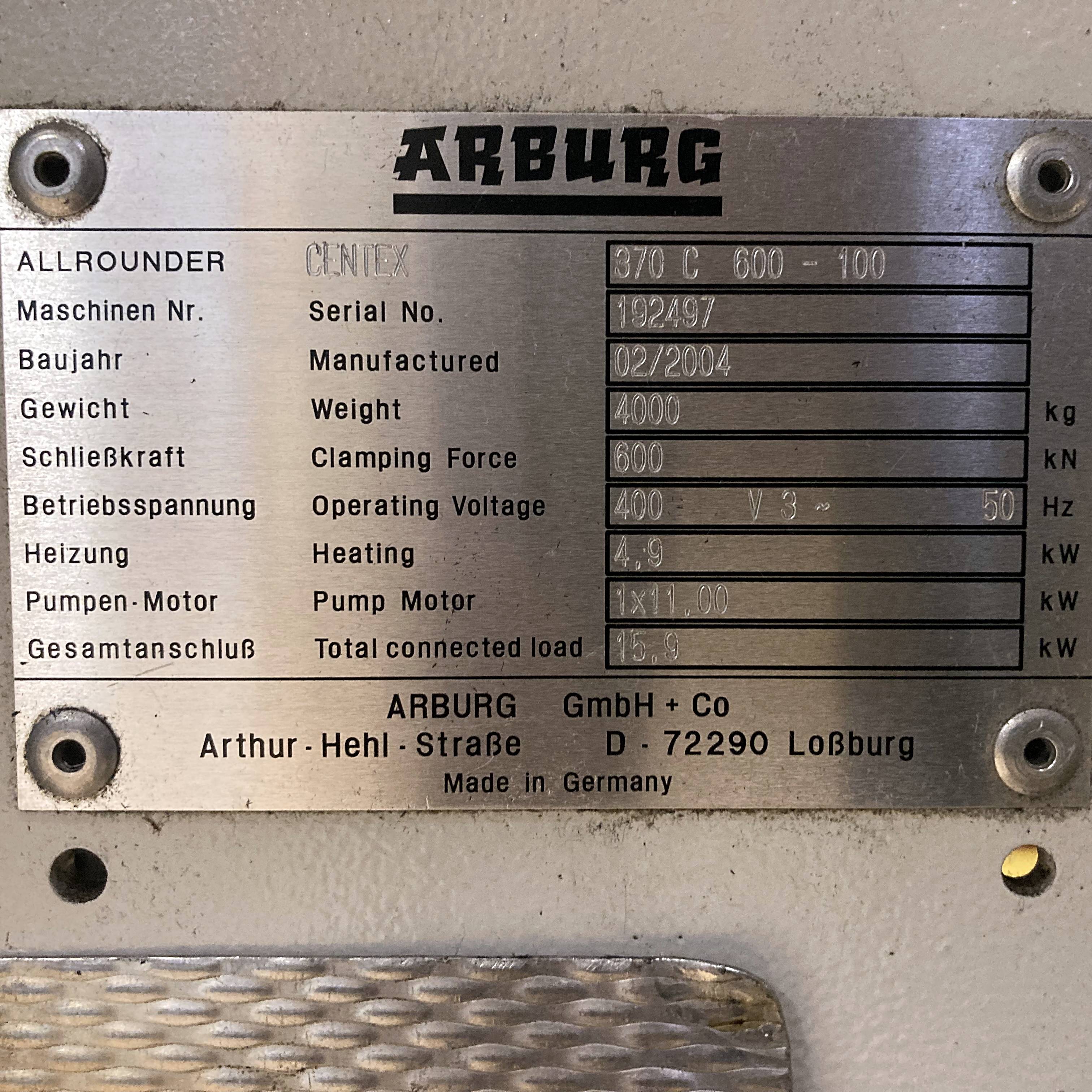 Kunststoffspritzguss-Maschine (C37005)