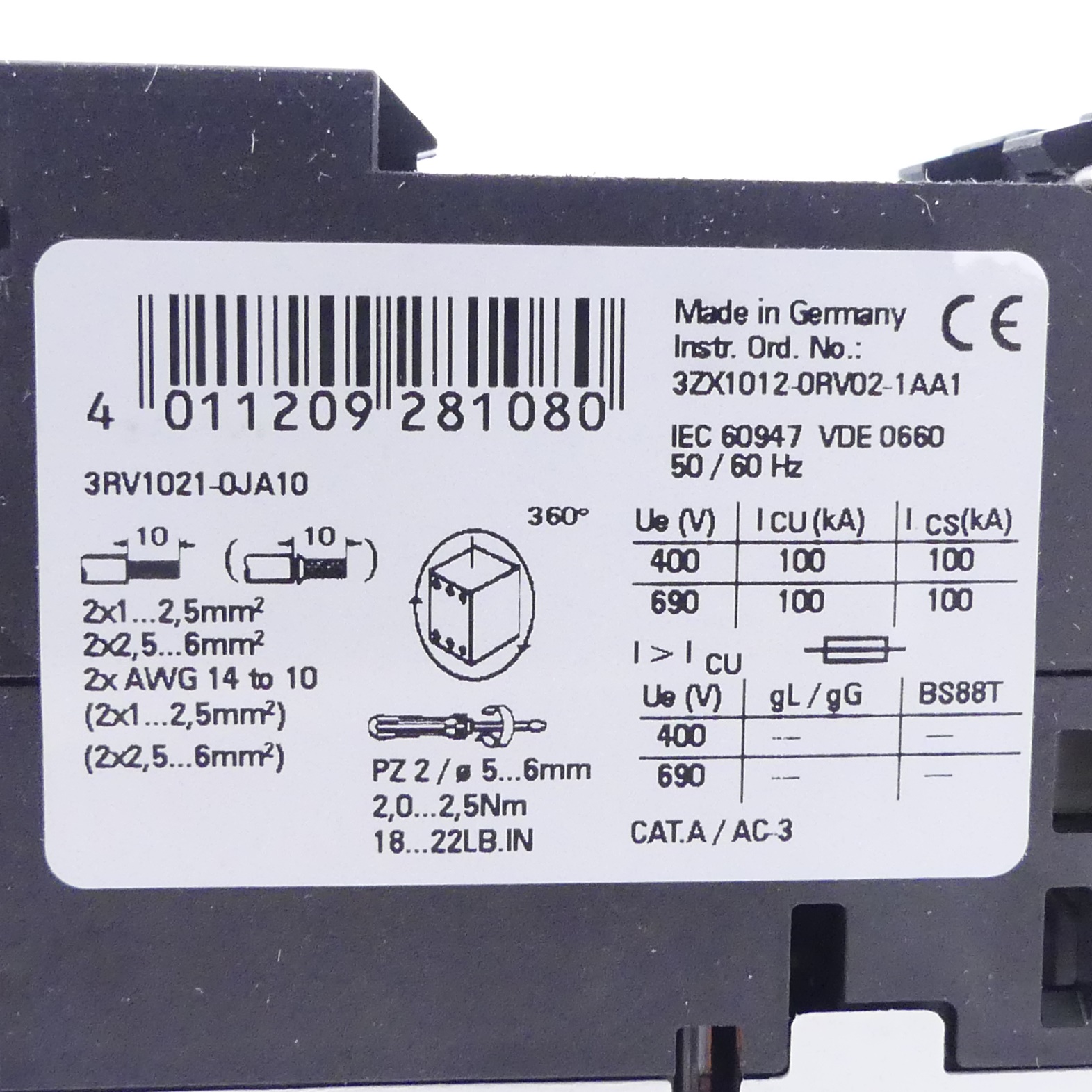 Circuit Breaker  Used