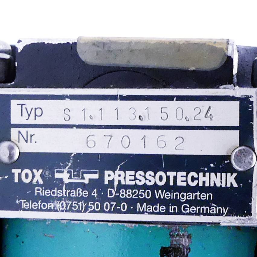 Kraftpaket Pneumohydraulischer Antrieb 