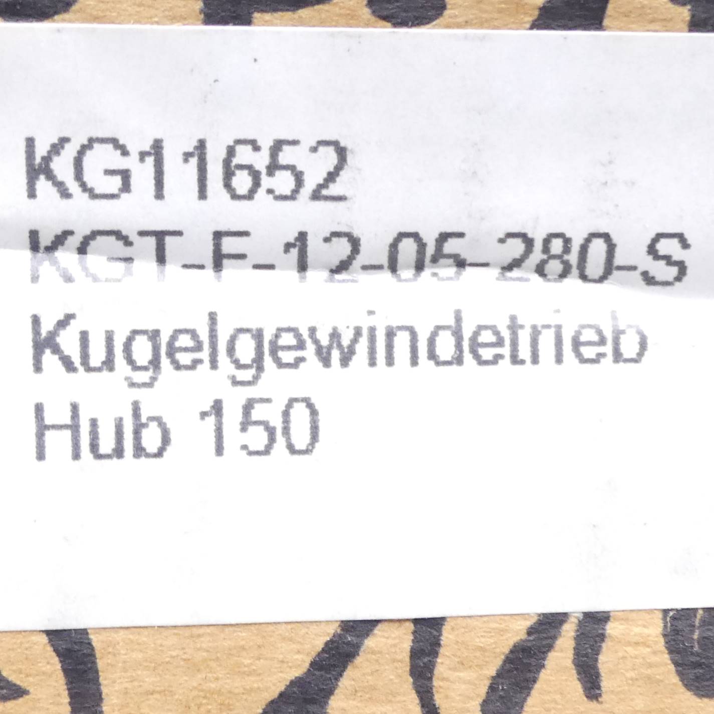 Kugelgewindetrieb KG11652
