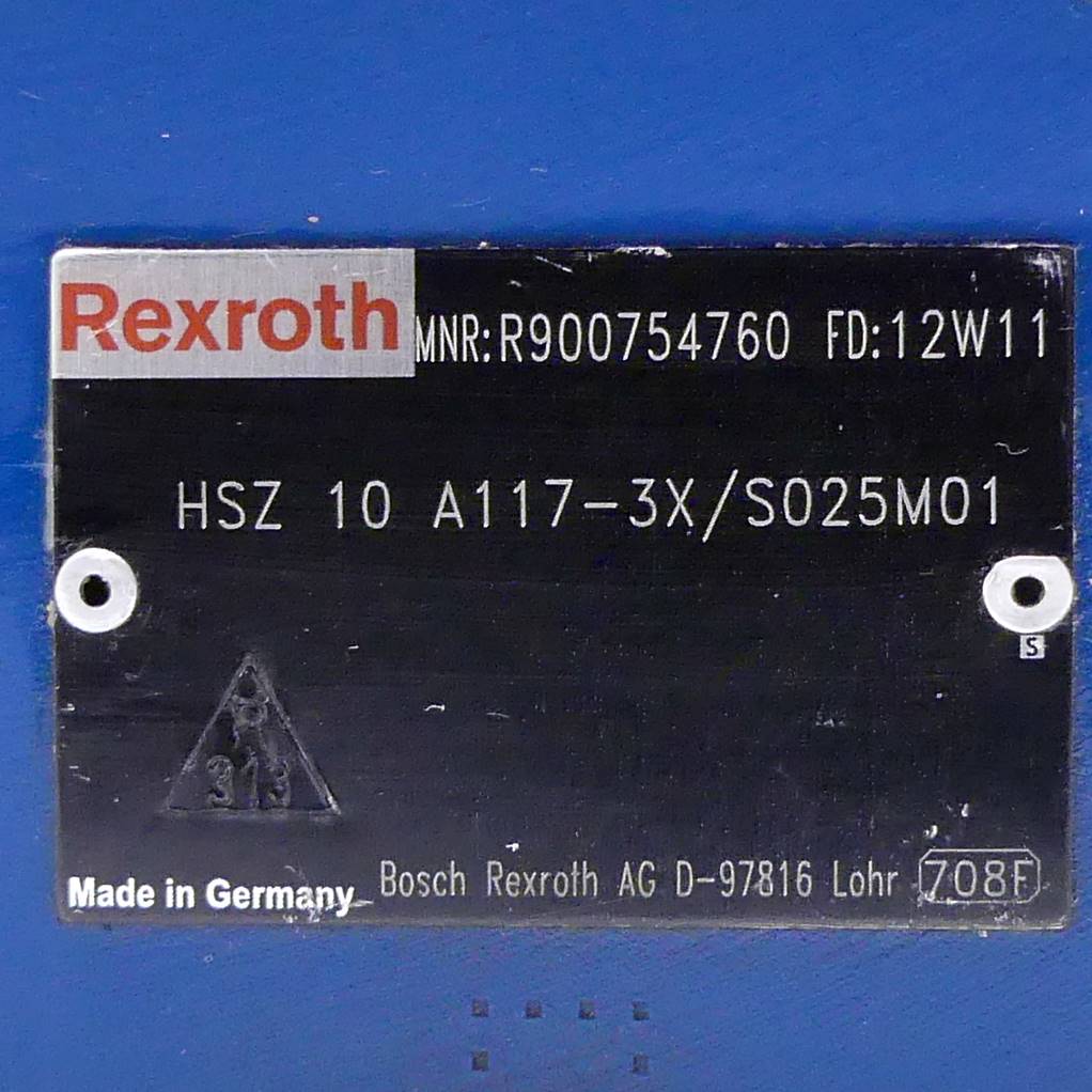 Zwischenplatte HSZ 10 A117-3X/S025M01 